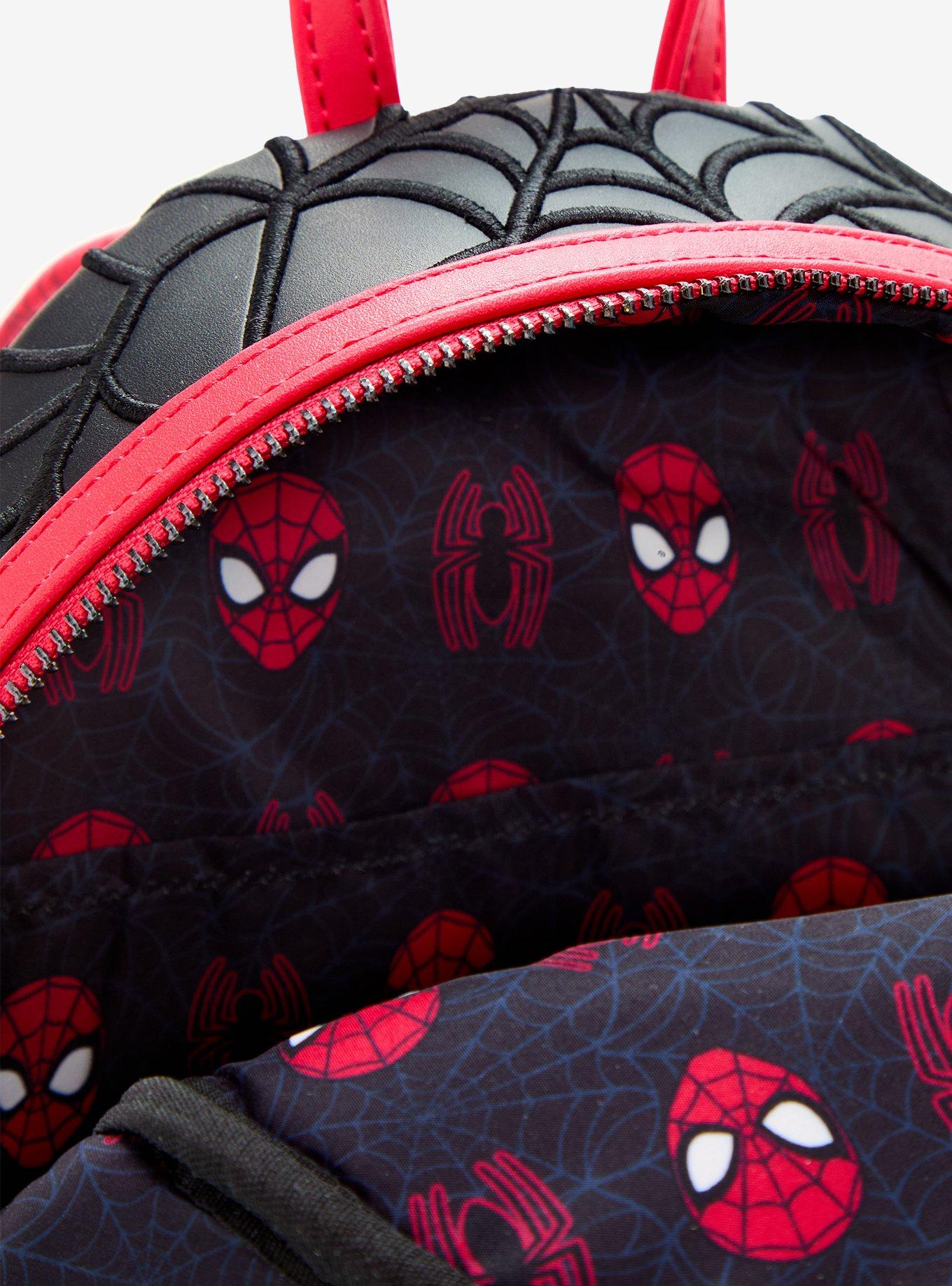 Loungefly Marvel Spider-Man Web Mini Backpack, , alternate - view 4