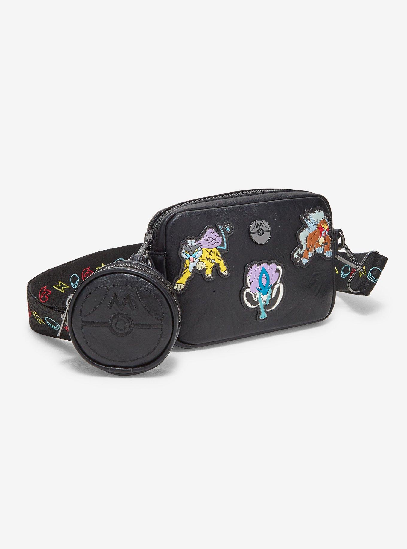 Loungefly Pok&eacute;mon Legendary Beasts Crossbody Bag With Coin Purse, , hi-res