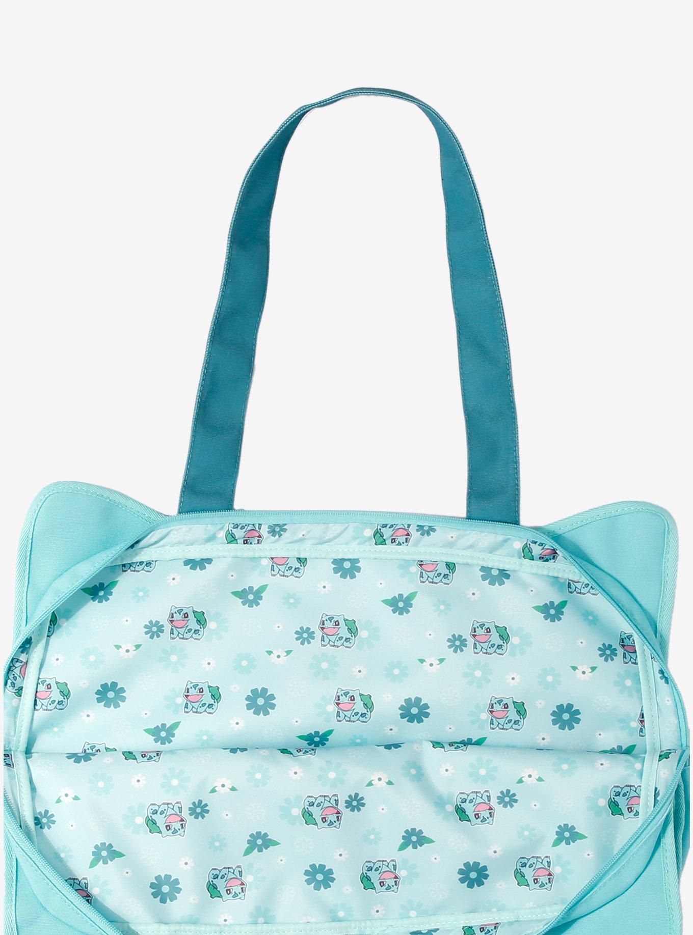 Loungefly Pok&eacute;mon Bulbasaur Face Tote Bag, , alternate - view 3