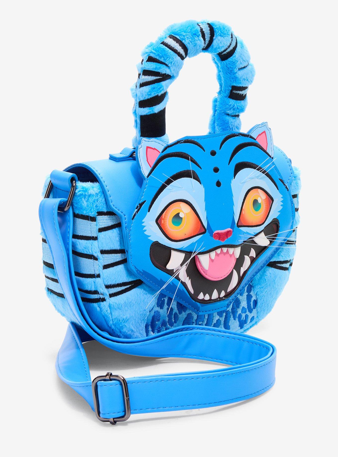 Loungefly KPop Demon Hunters Derpy Tiger Glow-In-The-Dark Crossbody Bag, , alternate - view 3