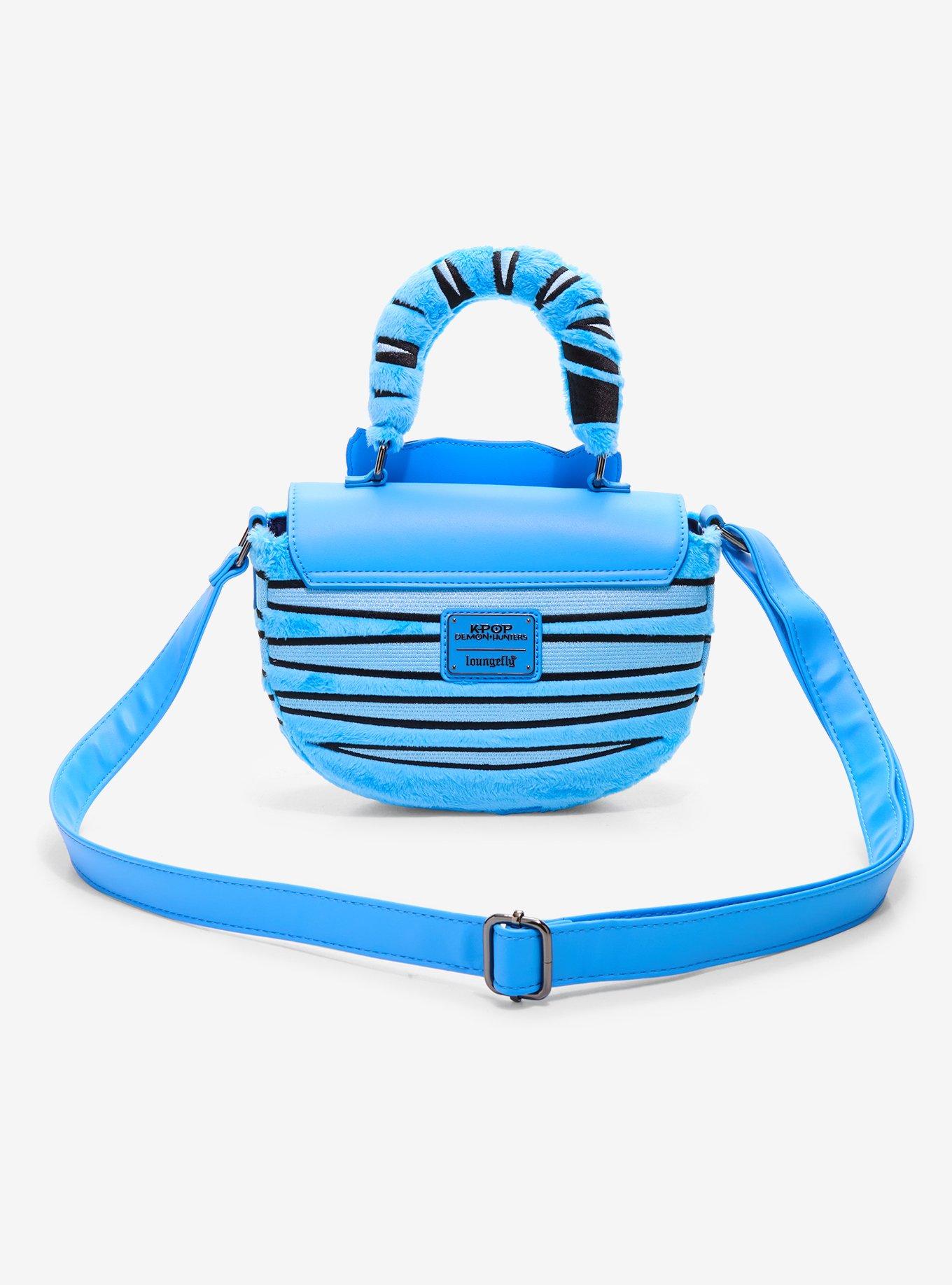 Loungefly KPop Demon Hunters Derpy Tiger Glow-In-The-Dark Crossbody Bag, , alternate - view 4