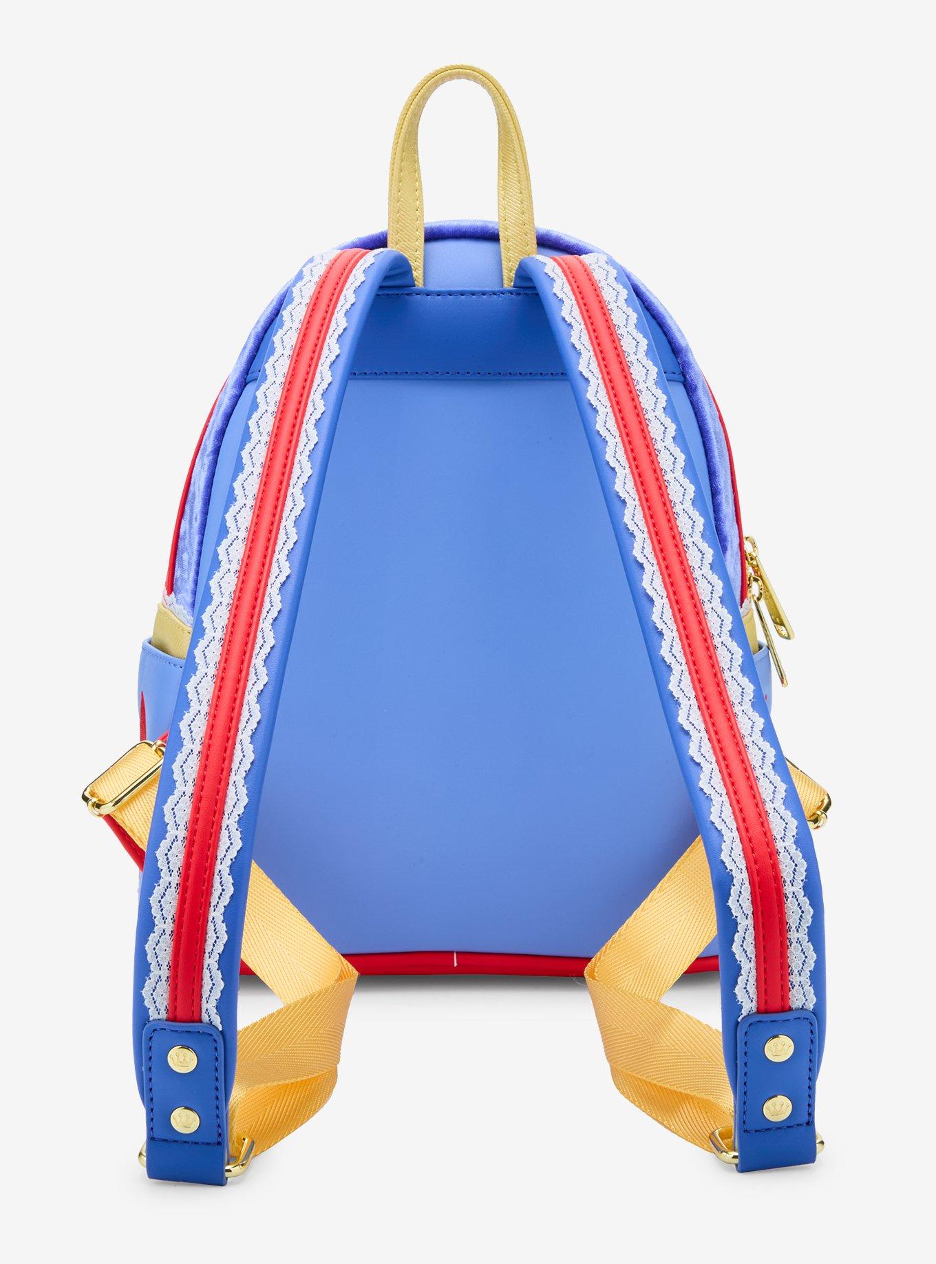 Loungefly Disney Snow White And The Seven Dwarfs Dress Mini Backpack, , alternate - view 3