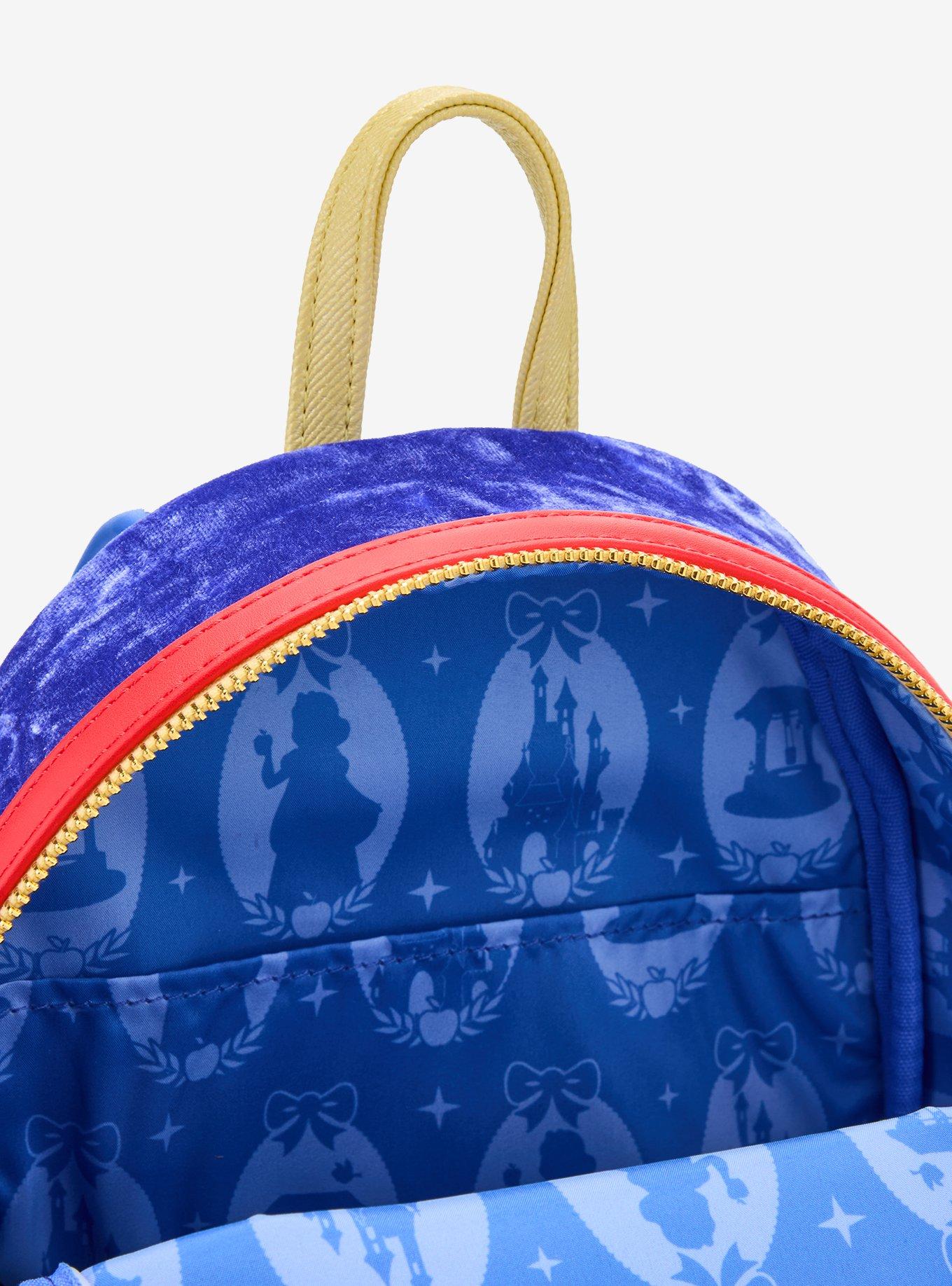 Loungefly Disney Snow White And The Seven Dwarfs Dress Mini Backpack, , alternate - view 4