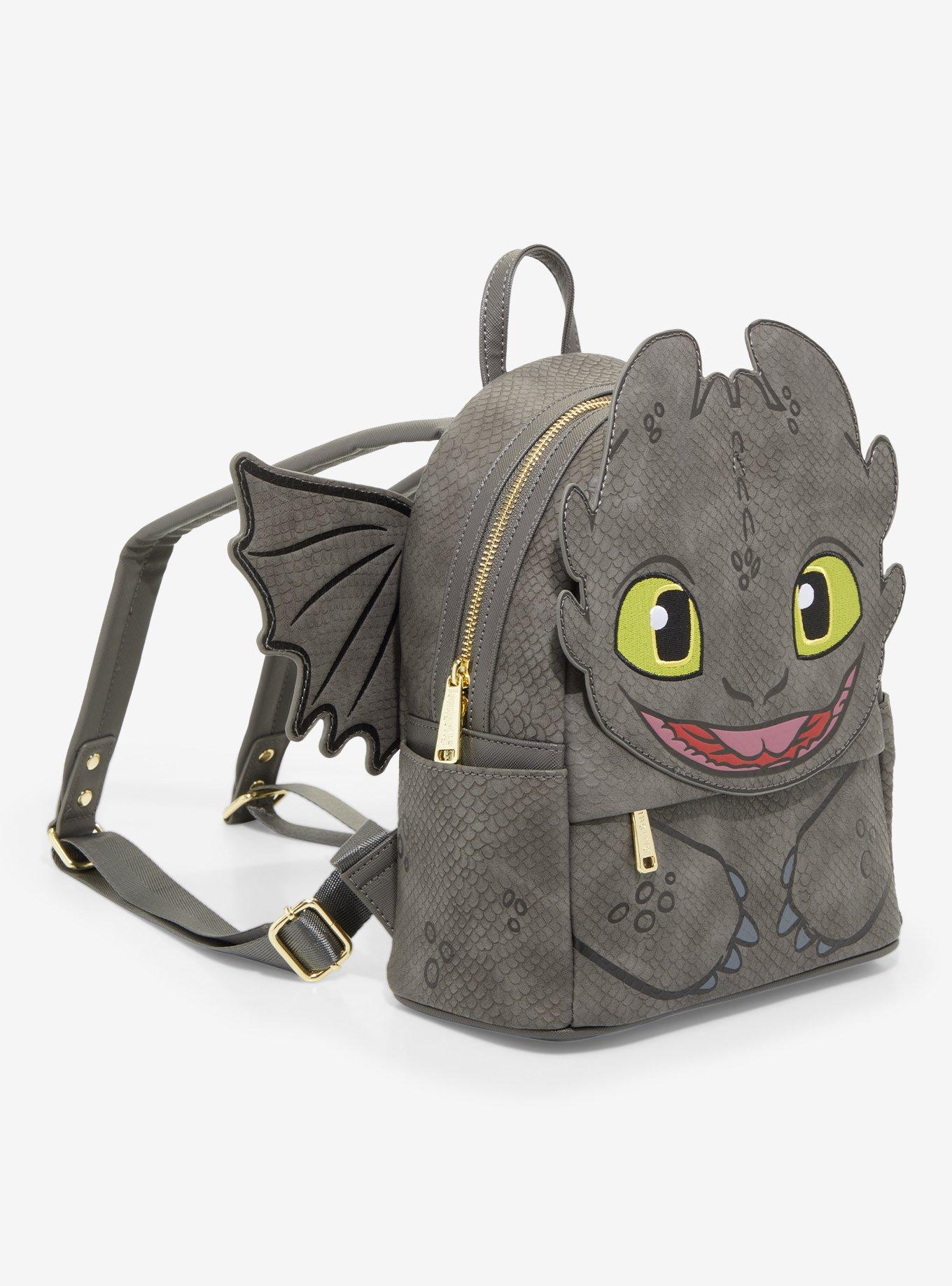 Loungefly How To Train Your Dragon Toothless Figural Mini Backpack, , hi-res