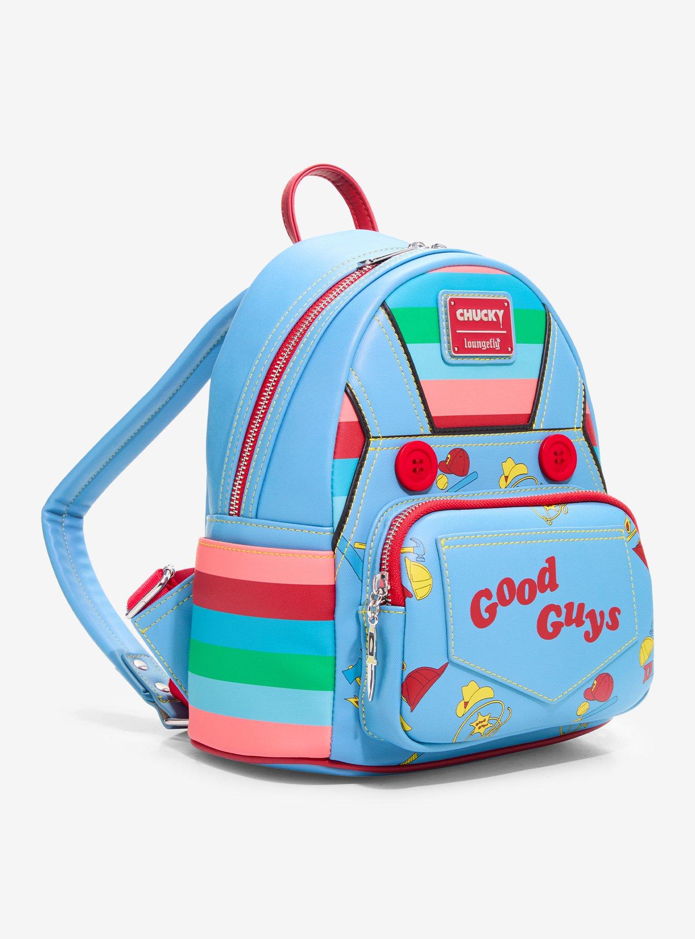 Loungefly Chucky Good Guys Overalls Mini Backpack, , hi-res