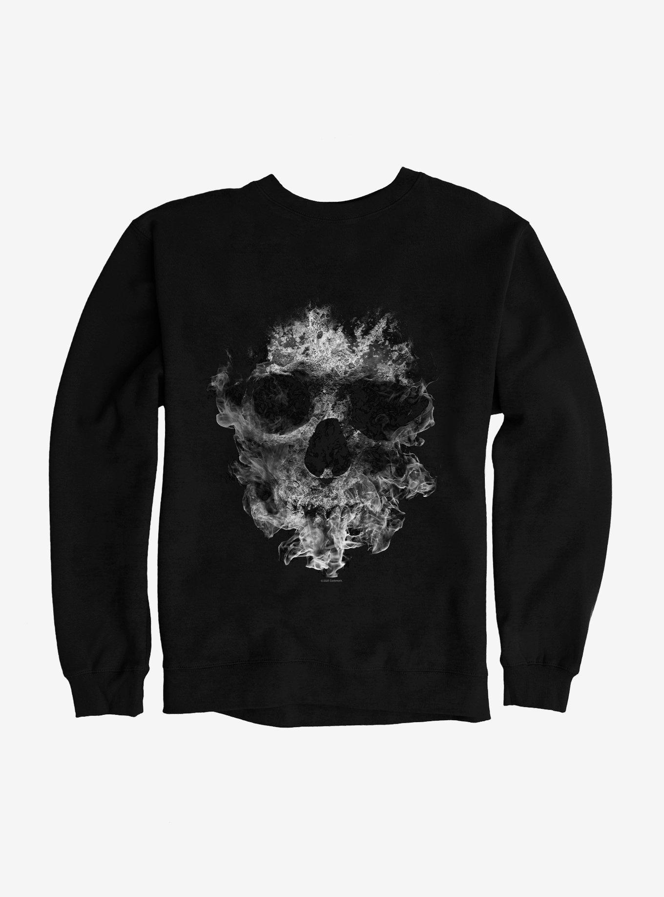 Godsmack Burning Skull Sweatshirt, , hi-res