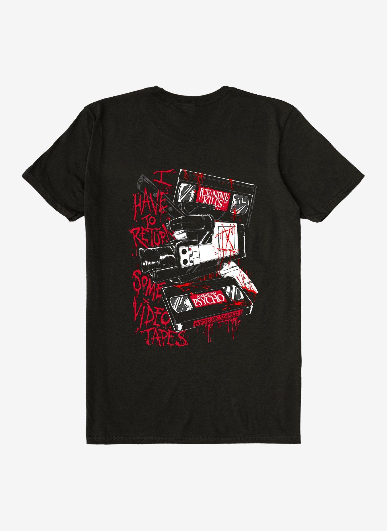 Ice Nine Kills X American Psycho I Have To Return Some Video Tapes T-Shirt, , hi-res
