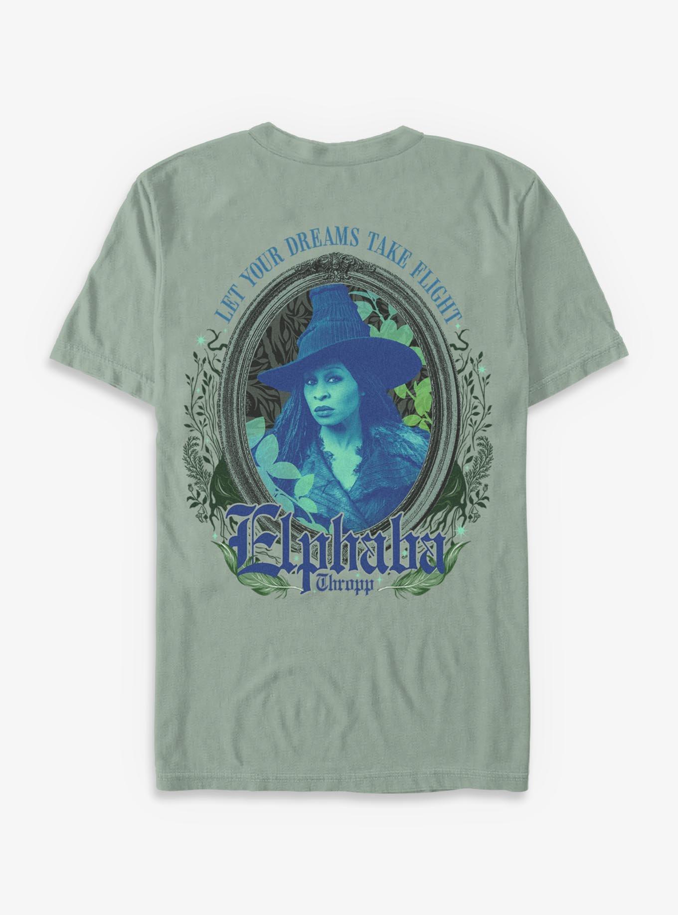 Wicked: For Good Elphaba Friends For Good Garment Dye T-Shirt Hot Topic Exclusive, , hi-res
