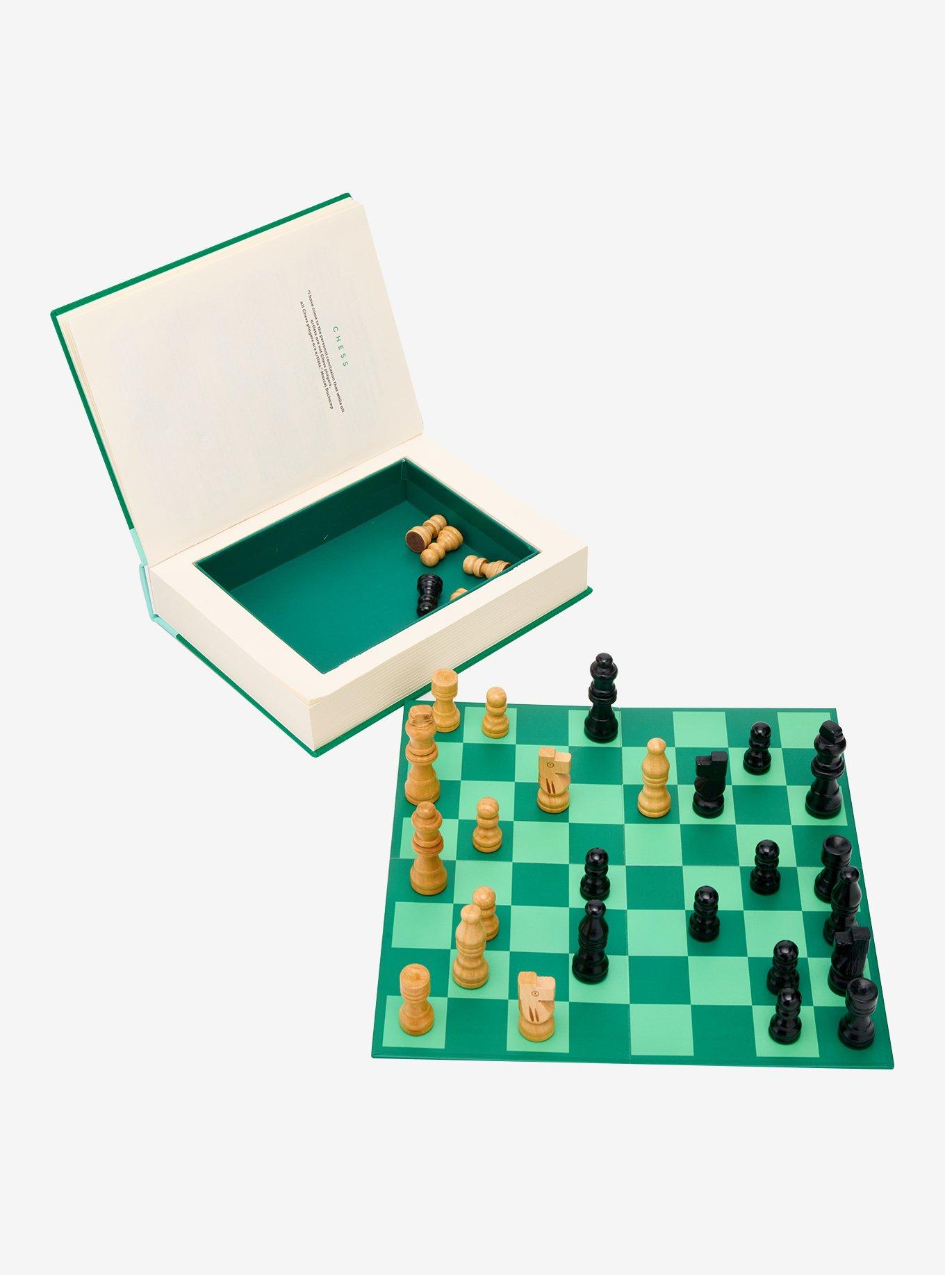 Chess Game In A Book, , hi-res