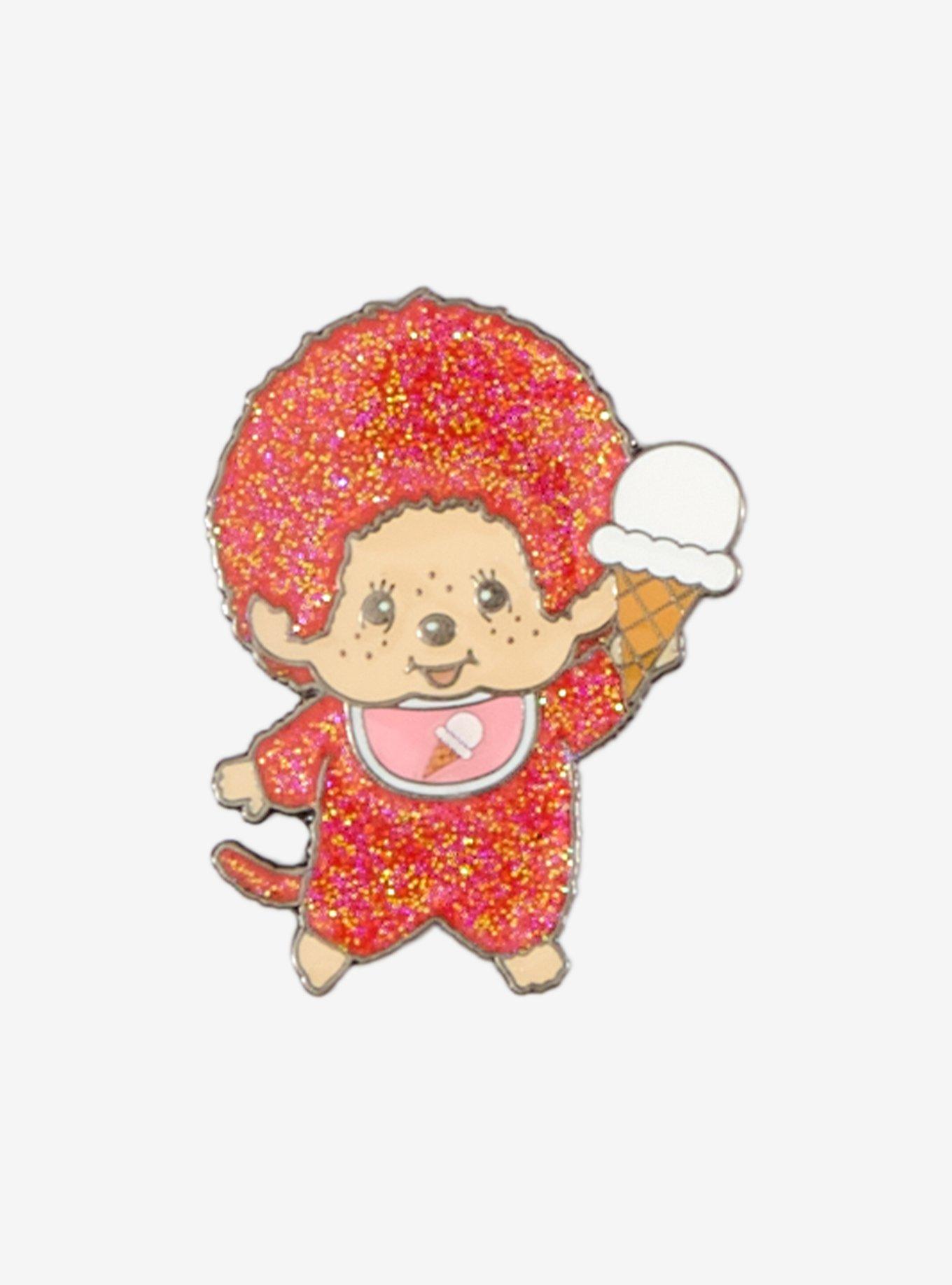 Monchhichi Sweet Blind Bag Enamel Pin Hot Topic Exclusive, , hi-res