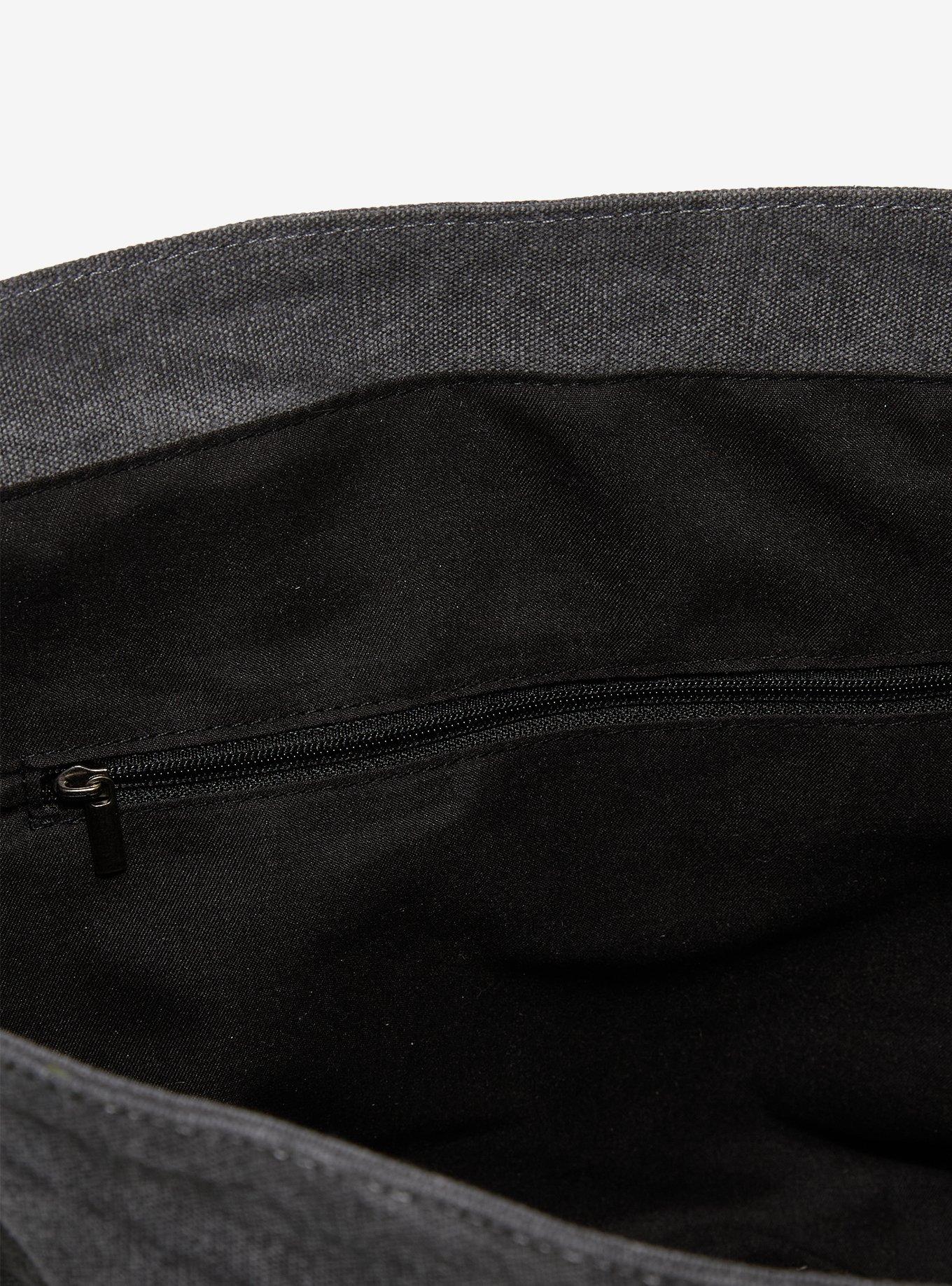 Winged Skull Messenger Bag, , alternate