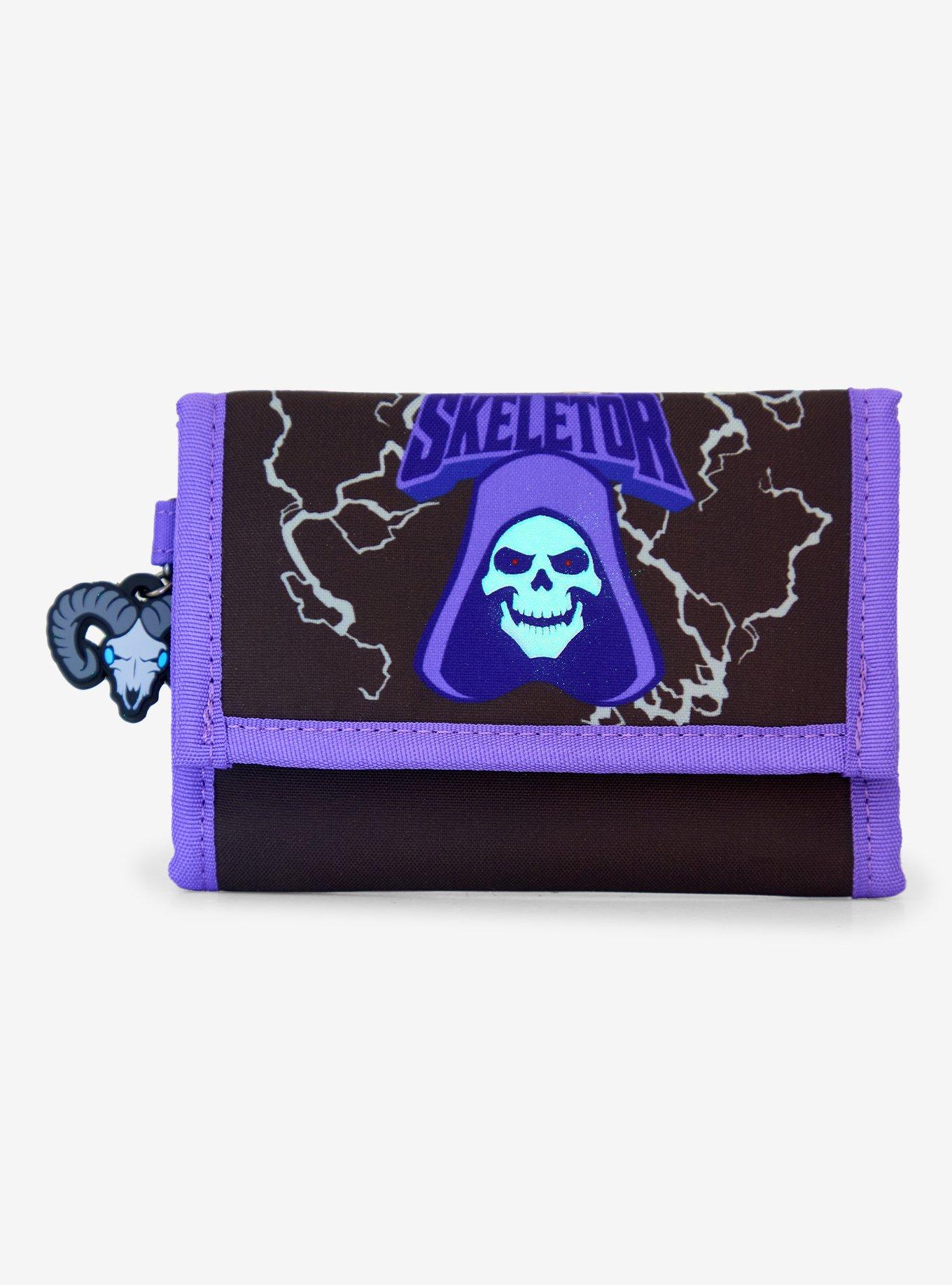 Masters Of The Universe Skeletor Glow-In-The-Dark Flap Wallet, , hi-res