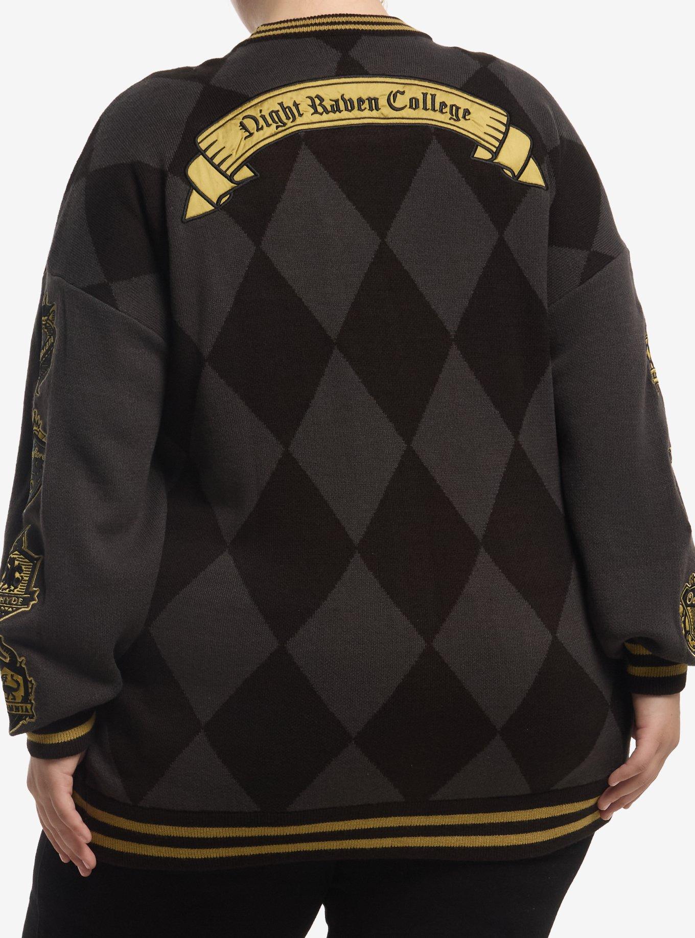 Disney Twisted-Wonderland Patch Girls Cardigan Plus Size, , hi-res