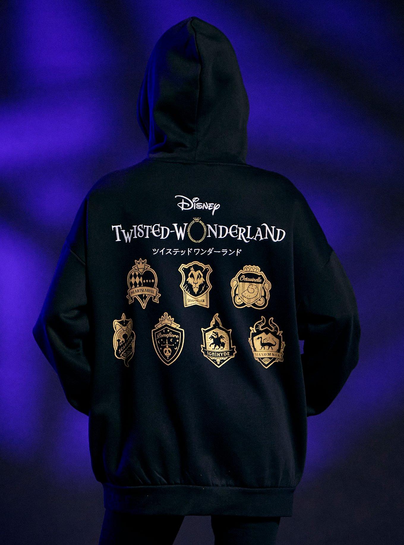 Disney Twisted-Wonderland Housewarden Coffins Girls Oversized Hoodie, , hi-res