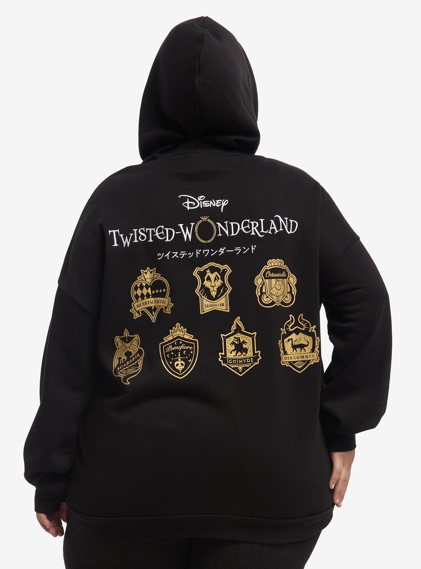 Disney Twisted-Wonderland Housewarden Coffins Girls Oversized Hoodie Plus Size, , hi-res