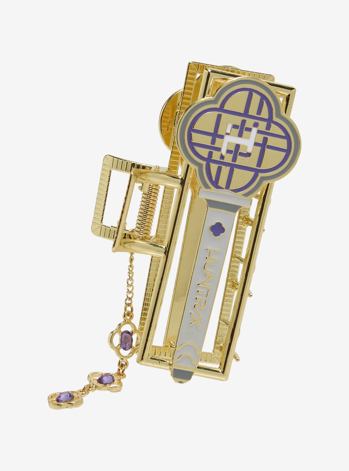 KPop Demon Hunters HUNTR/X Light Stick Metal Claw Clip with Charm, , hi-res