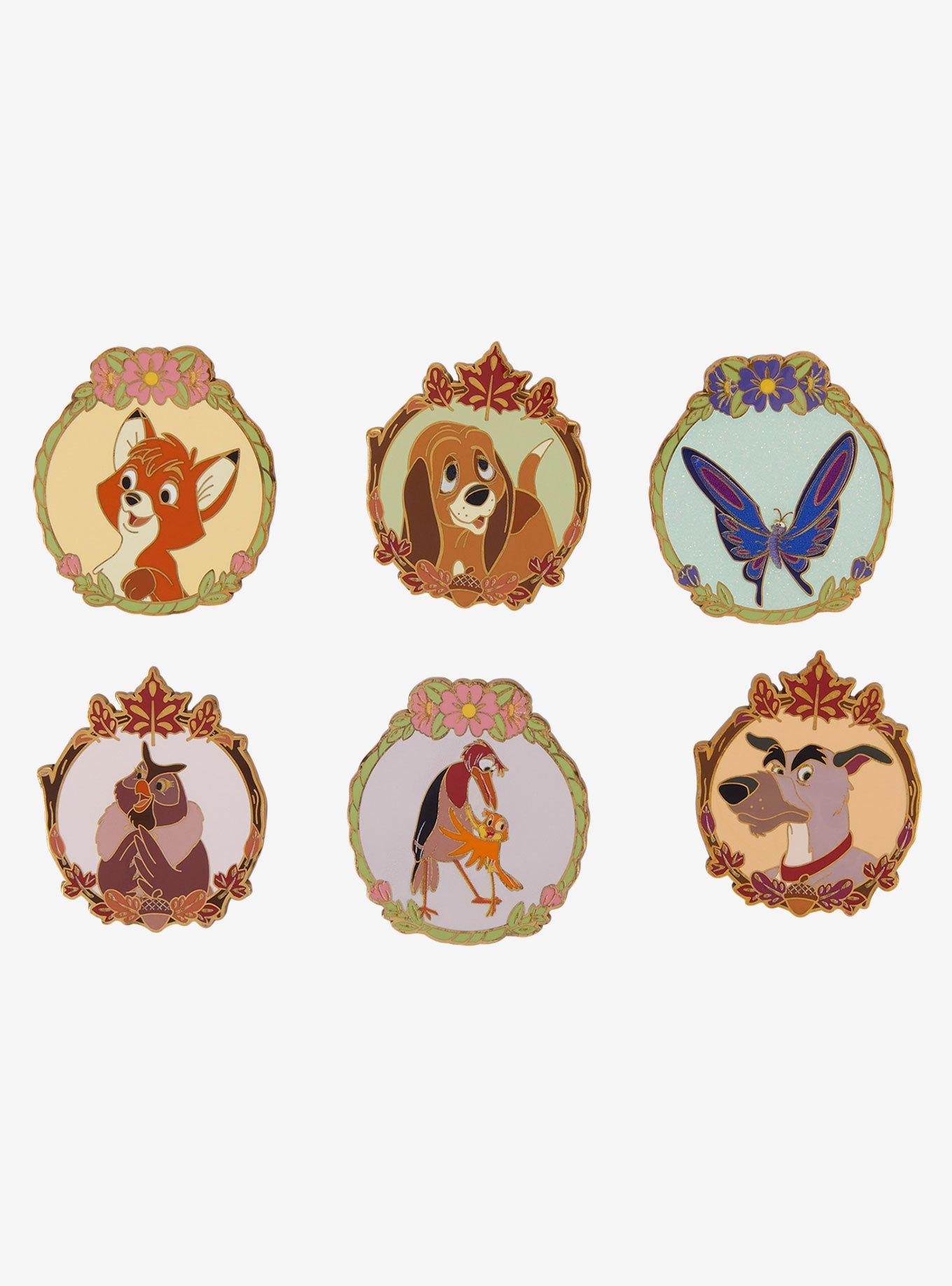 Loungefly Disney The Fox and The Hound Blind Box Enamel Pin, , hi-res