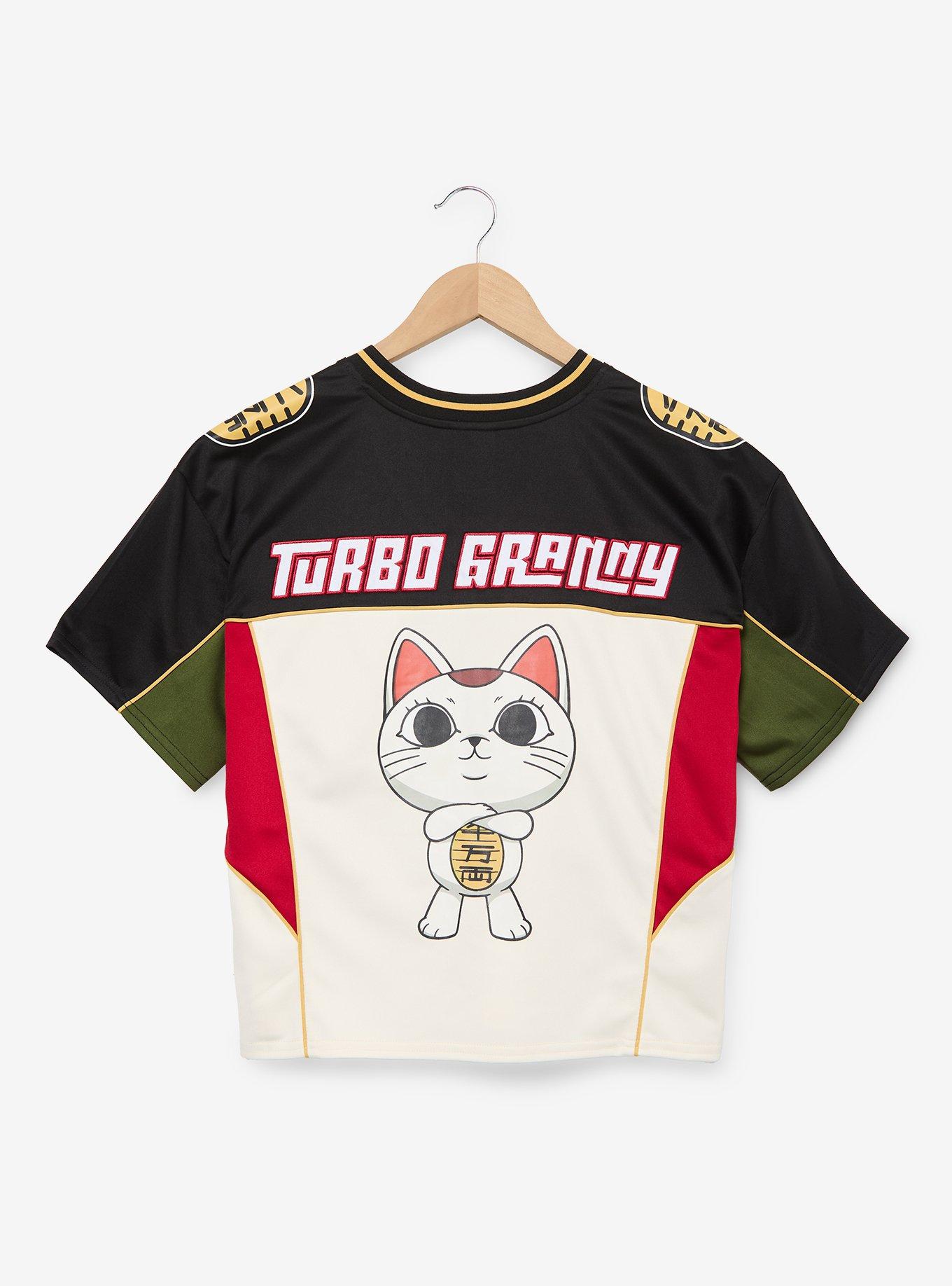 Dandadan Turbo Granny Women's Cropped Football Jersey - BoxLunch Exclusive, , hi-res