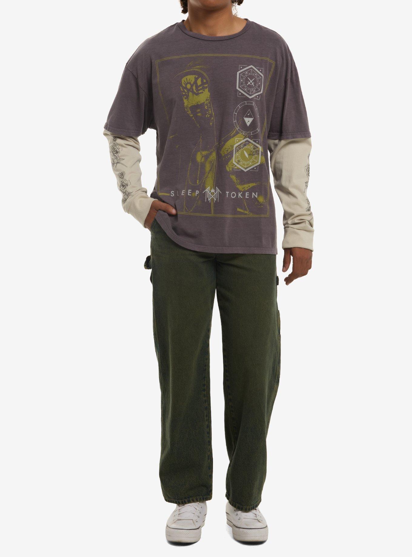 Sleep Token Vessel Icons Long-Sleeve Twofer, , hi-res