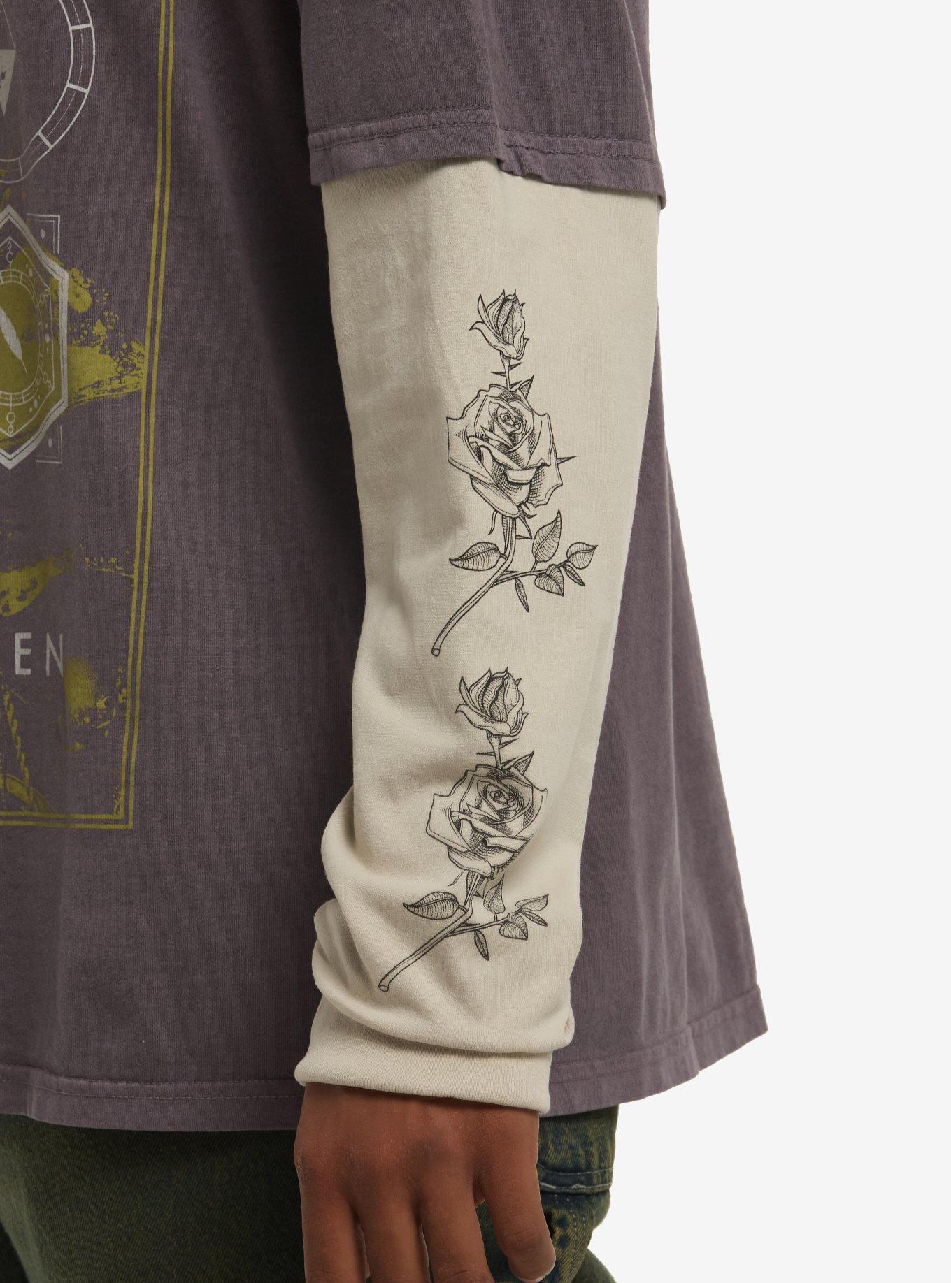 Sleep Token Vessel Icons Long-Sleeve Twofer, CHARCOAL, alternate