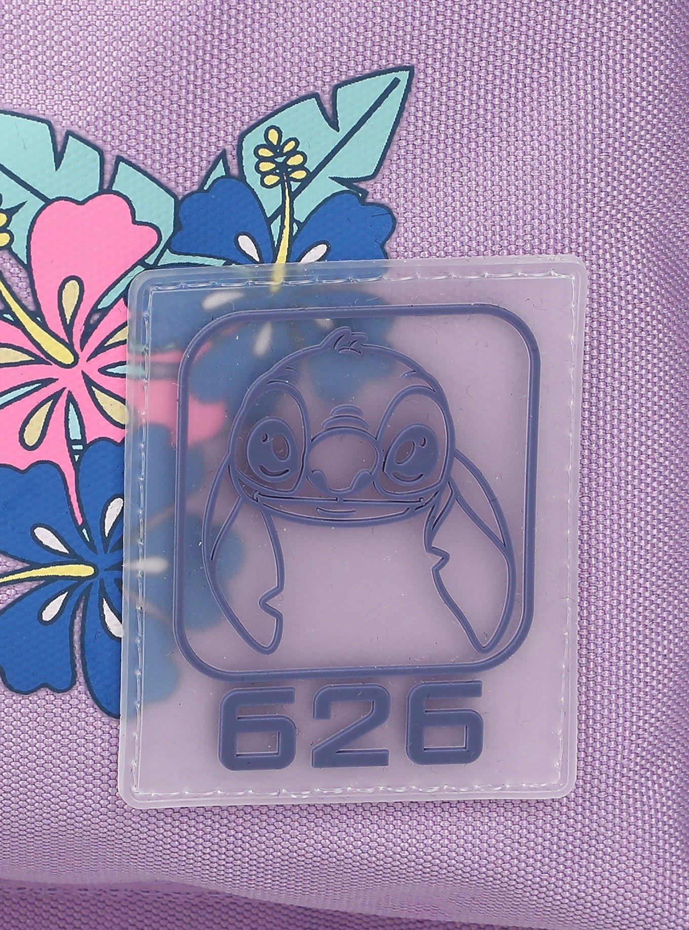 Disney Lilo & Stitch Angel & Stitch Purple Backpack, , alternate - view 4