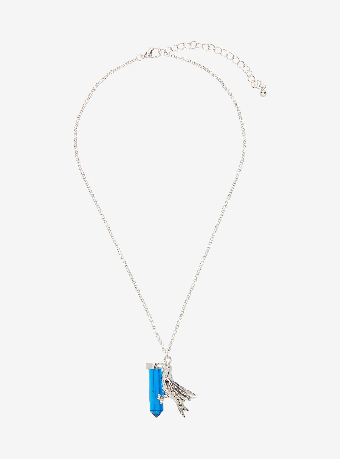 Harry Potter Ravenclaw Crystal Necklace, , hi-res