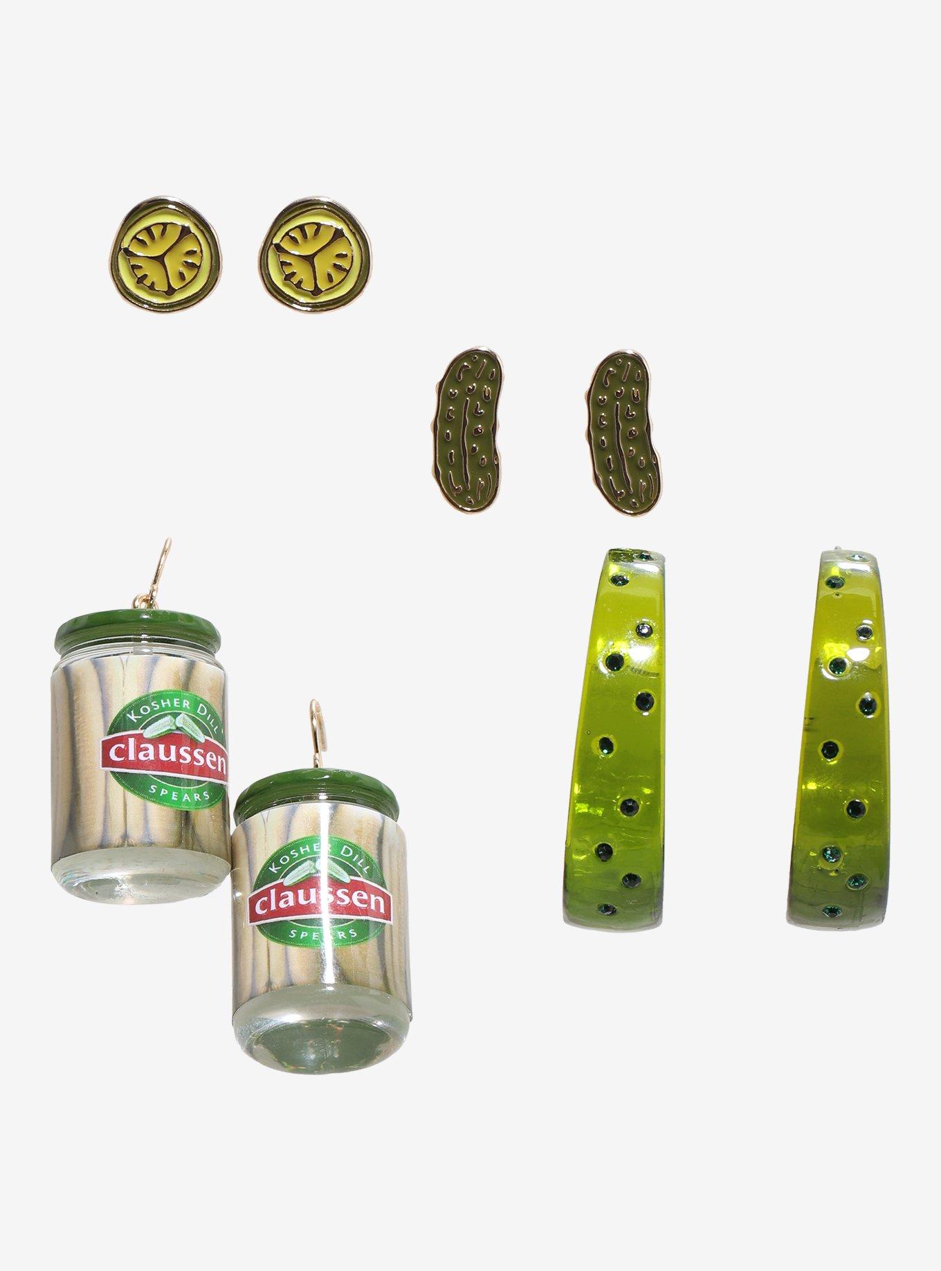 Claussen Pickle Earring Set, , hi-res