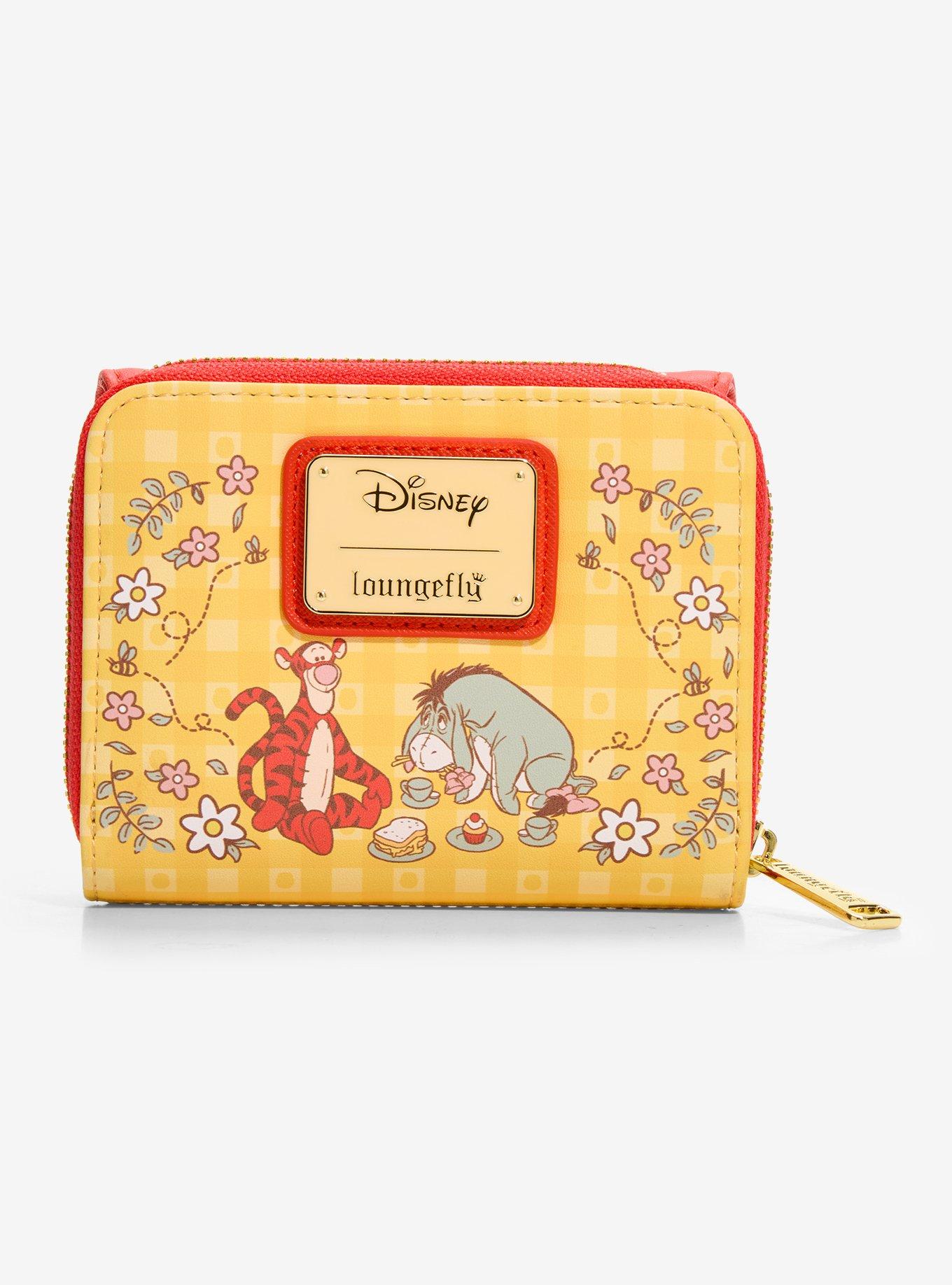 Loungefly Disney Winnie the Pooh Floral Gingham Wallet - BoxLunch Exclusive, , alternate