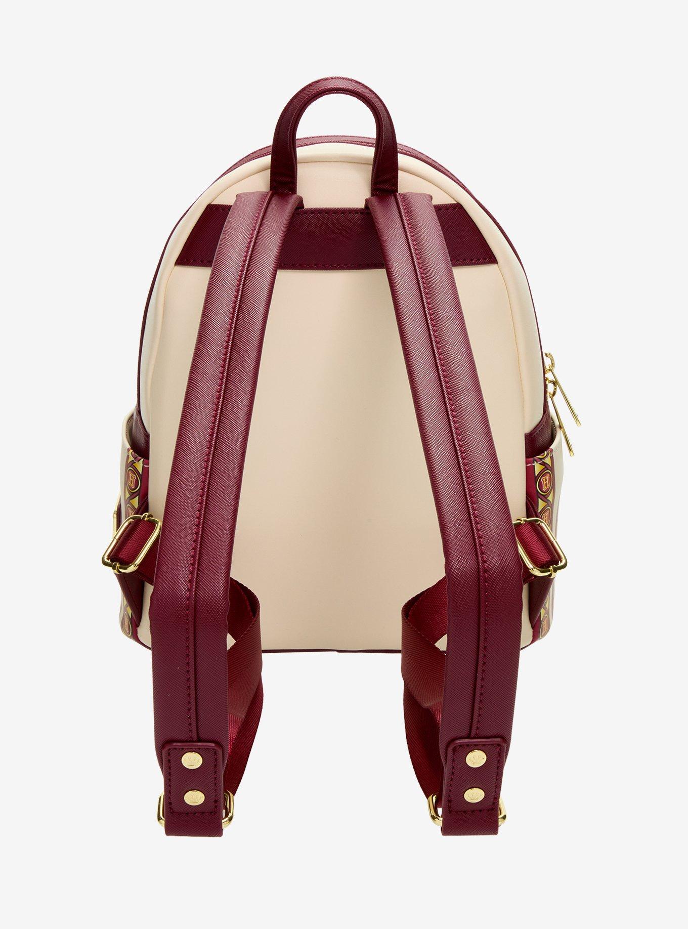 Loungefly Harry Potter Hedwig Stained Glass Window Mini Backpack - BoxLunch Exclusive, , alternate