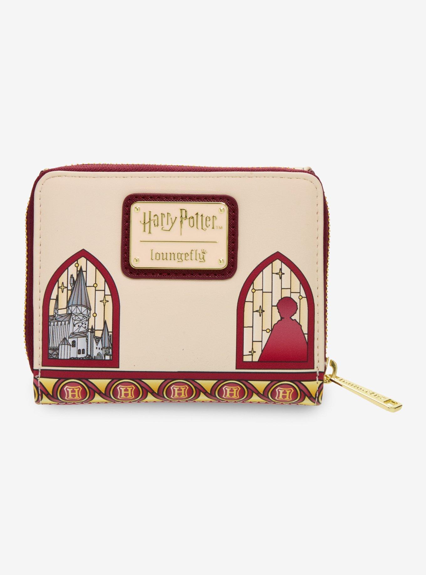 Loungefly Harry Potter Hedwig Stained Glass Wallet- BoxLunch Exclusive, , alternate