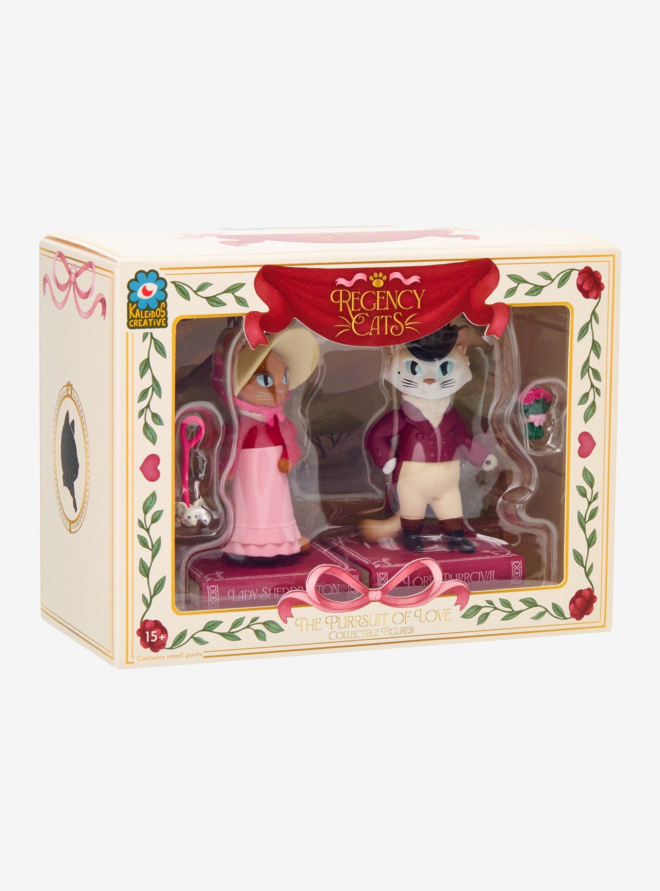 Kaleidos Creative Regency Cats: The Purrsuit of Love Figure Set - BoxLunch Exclusive, , alternate
