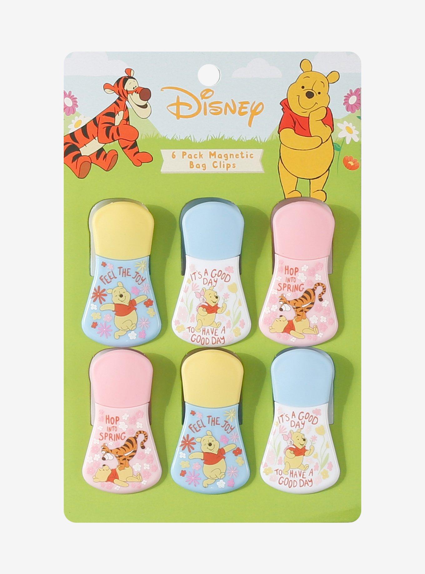 Disney Winnie The Pooh Spring Magnetic Bag Clip Set, , hi-res