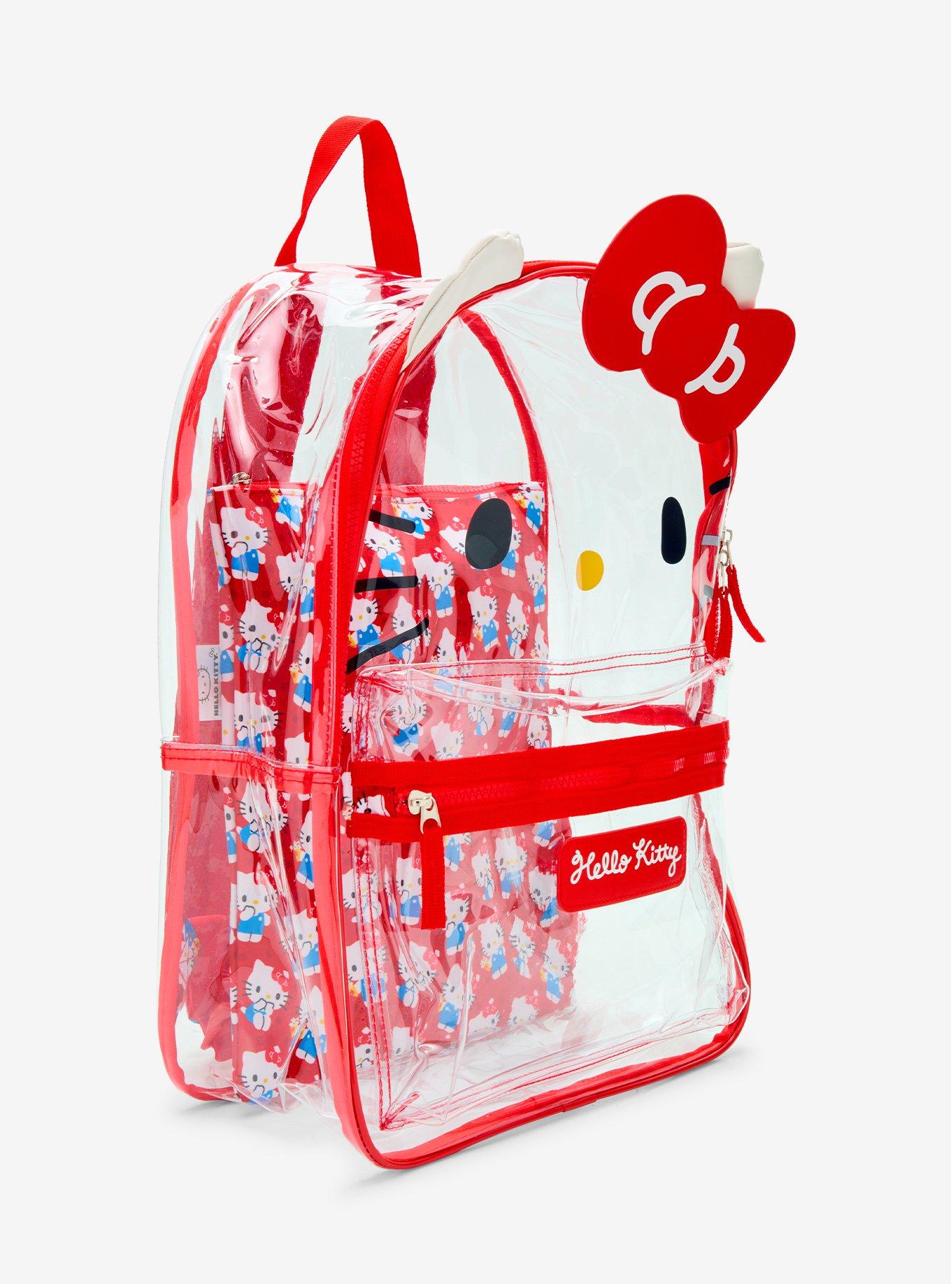 Hello Kitty Figural Clear Backpack, , alternate