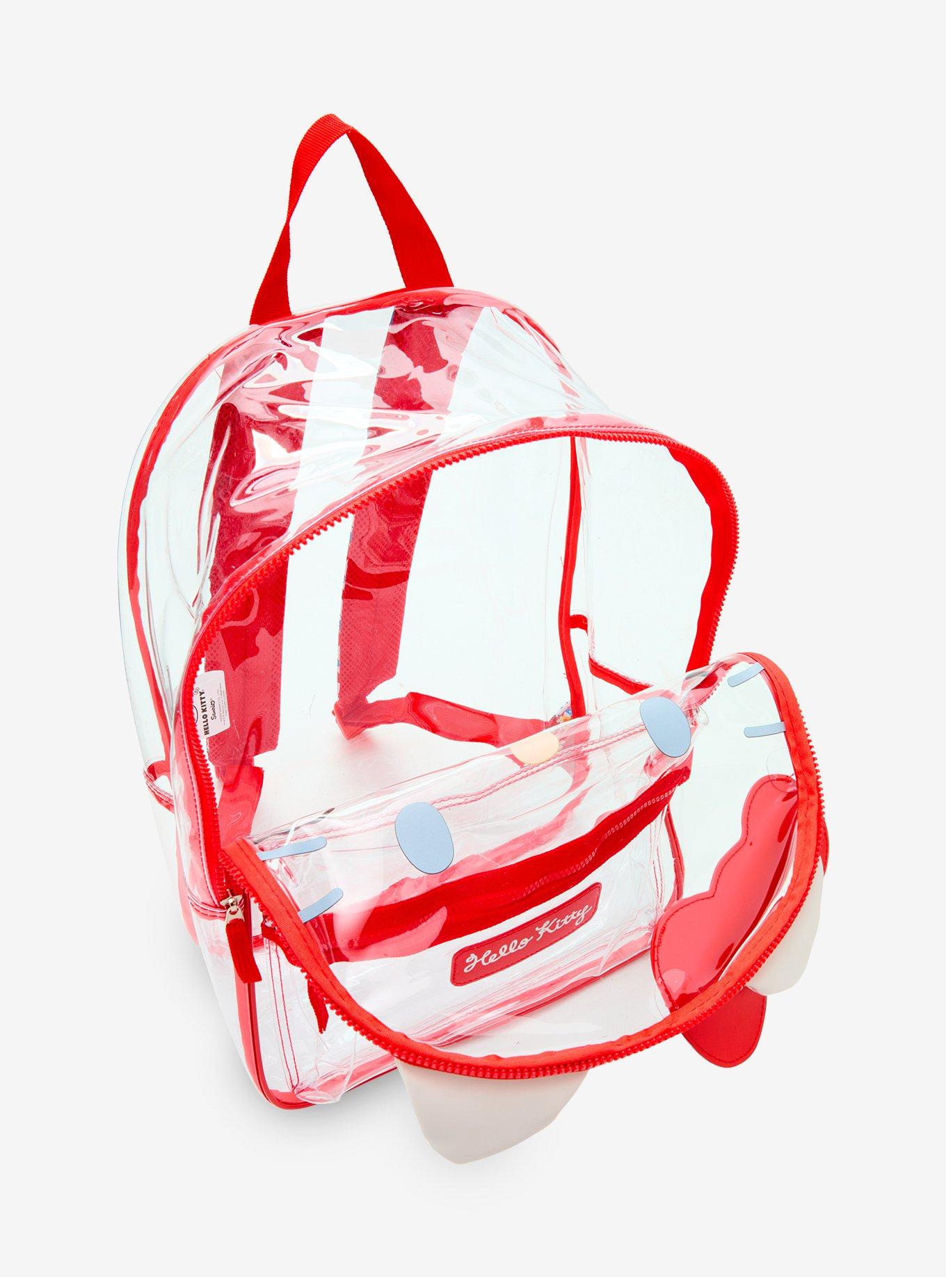 Hello Kitty Figural Clear Backpack, , alternate