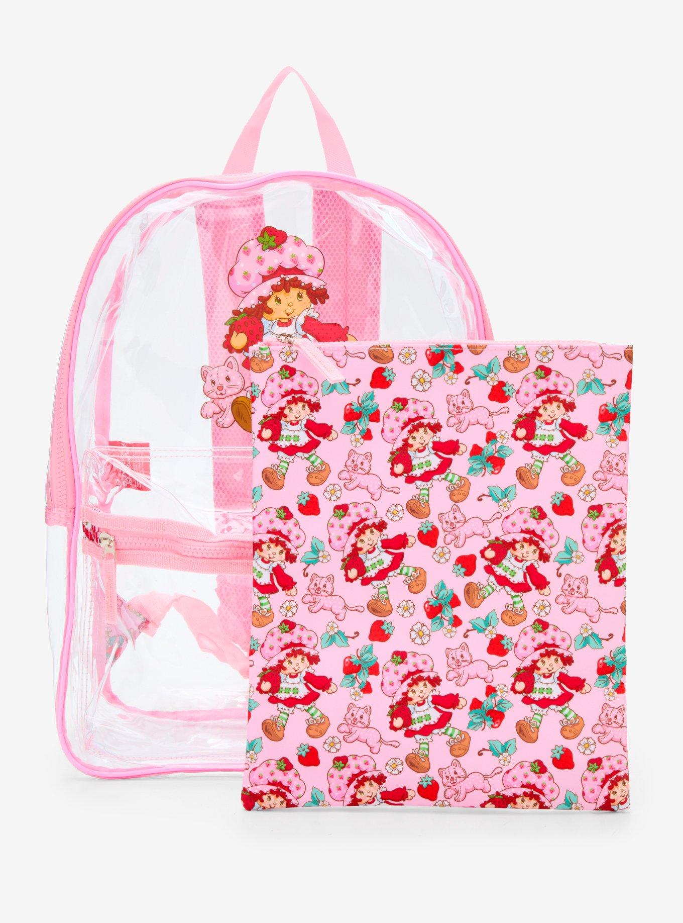 Strawberry Shortcake Clear Backpack, , hi-res