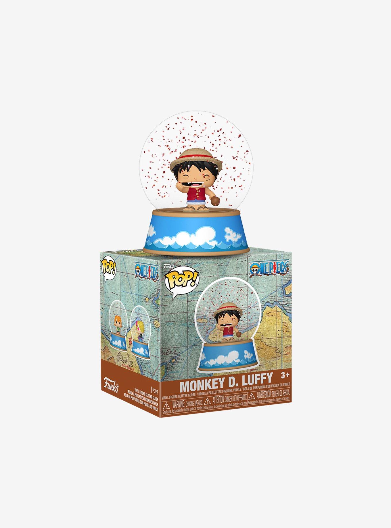 Funko One Piece Pop! Animation Luffy Mini Glitter Globe, , hi-res