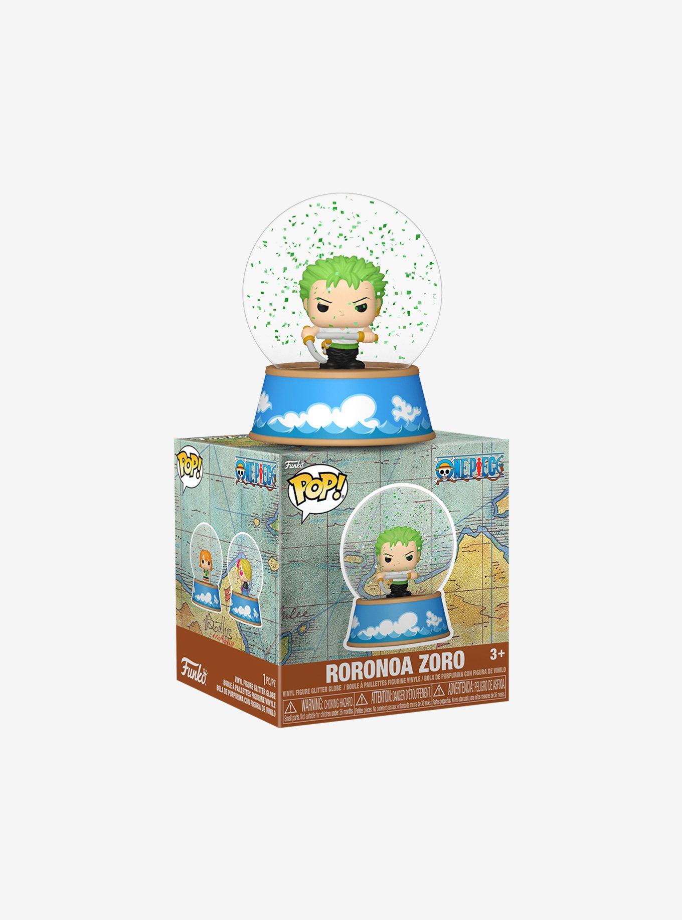 Funko One Piece Pop! Animation Zoro Mini Glitter Globe, , hi-res