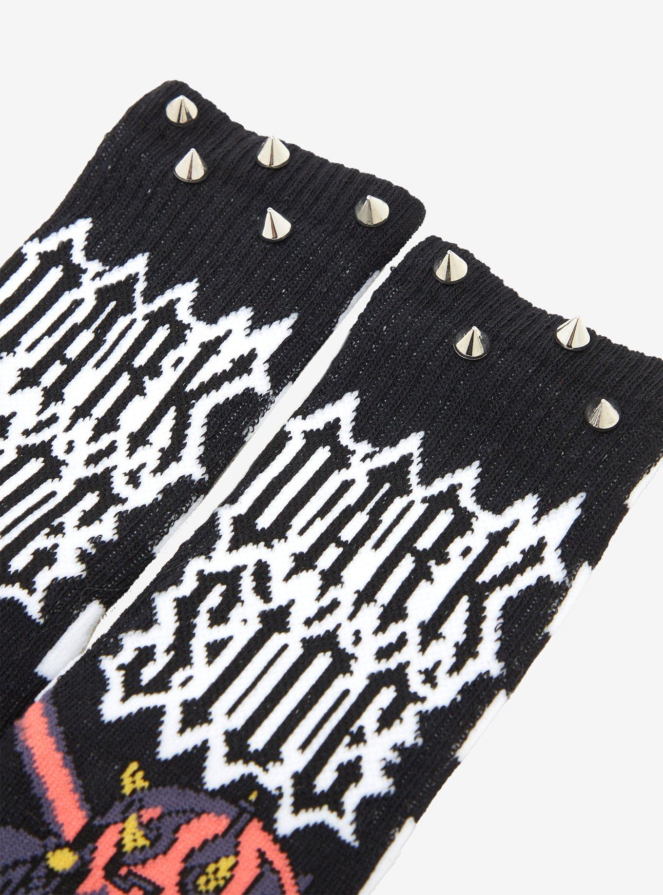 Star Wars Darth Maul Stud Crew Socks, , alternate