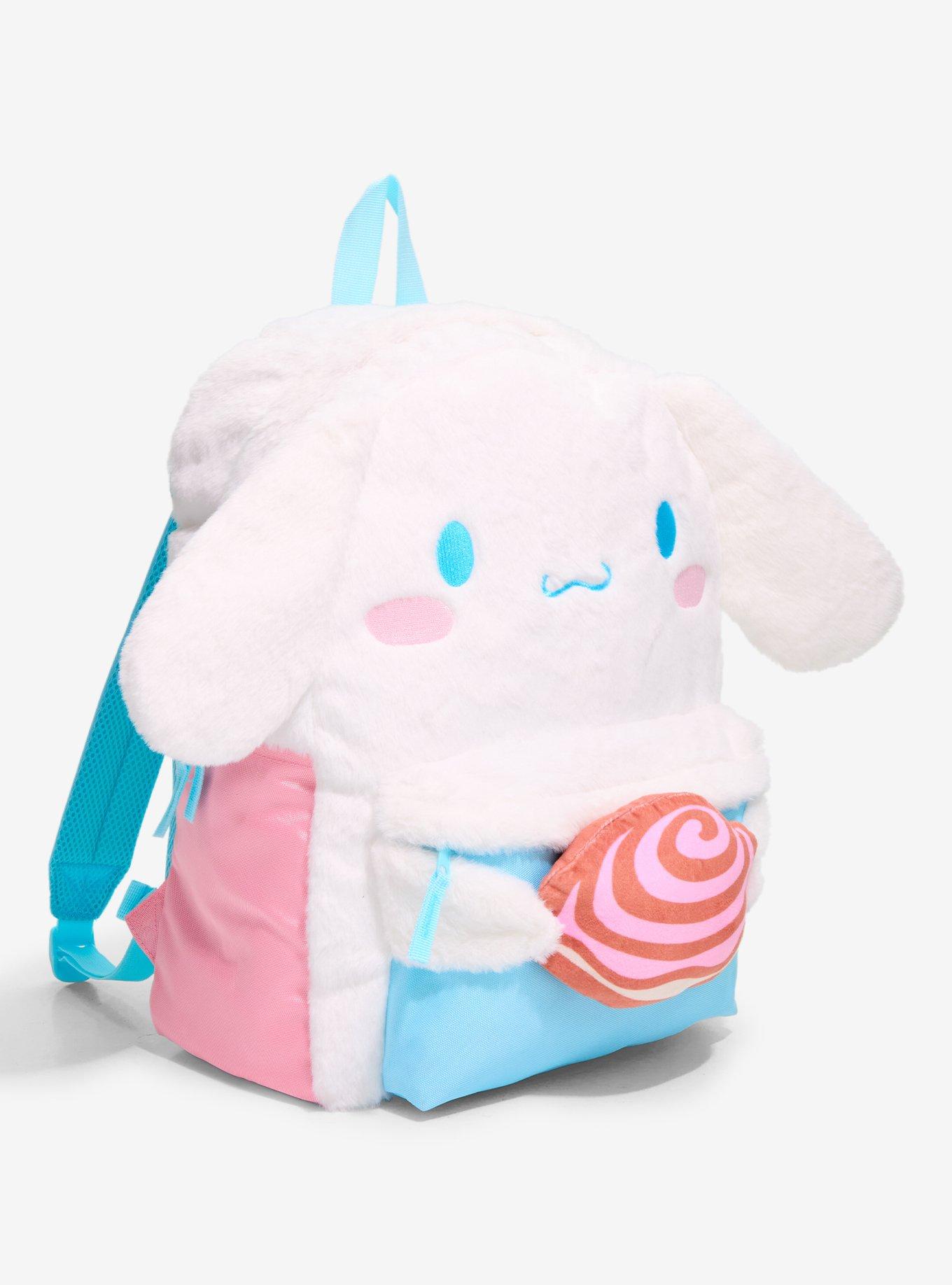Cinnamoroll Figural Fuzzy Backpack, , hi-res