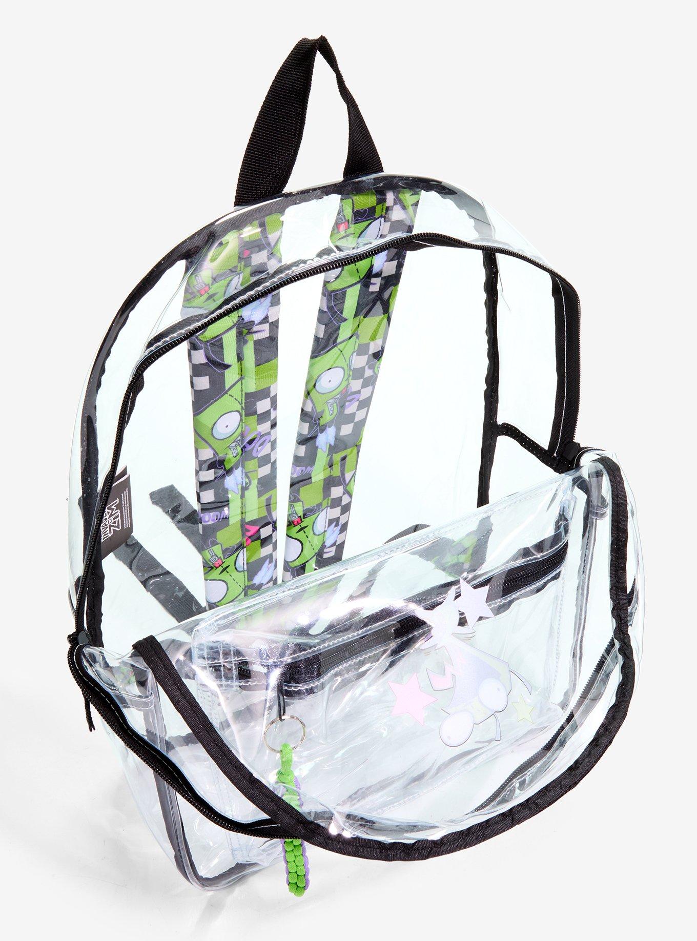 Invader Zim GIR Clear Backpack, , alternate - view 5