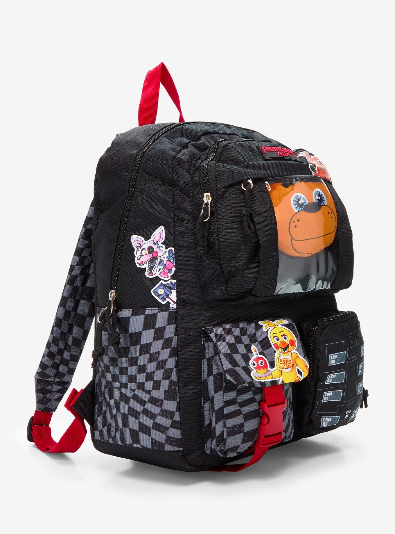 Five Nights At Freddy's Multi Pocket Plush Backpack, , hi-res