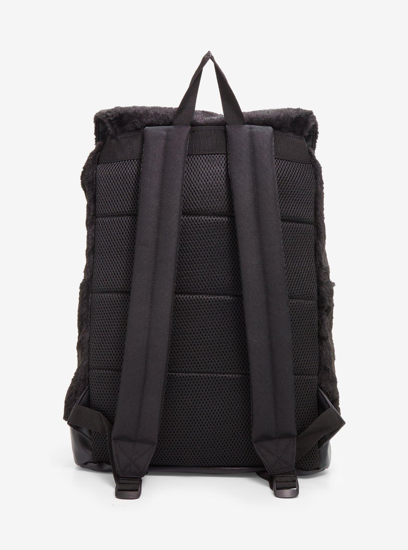 Black Bunny Ribbon Trinket Display Backpack, , alternate