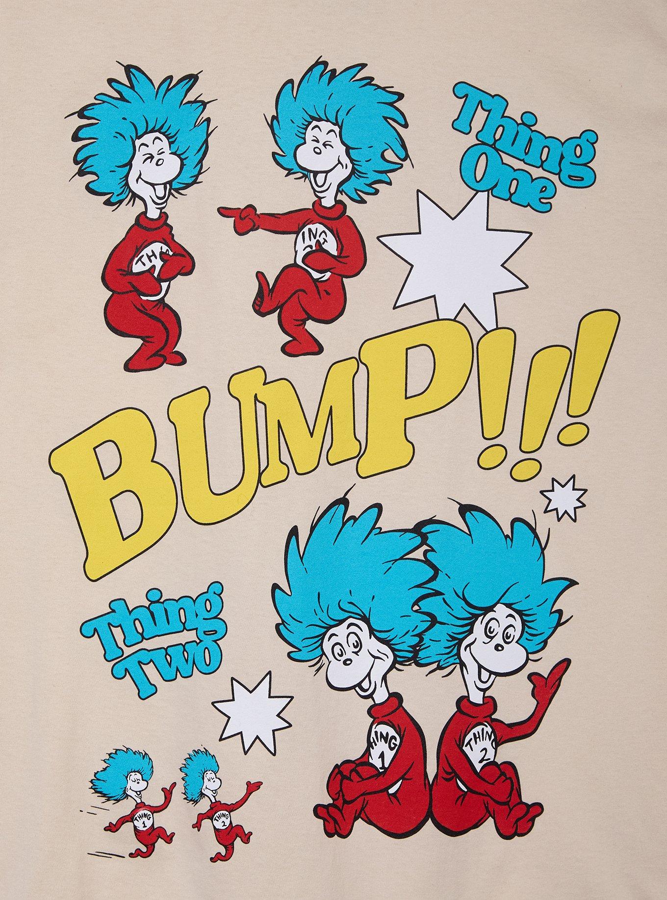 Dr. Seuss the Cat Hat Thing One & Two T-Shirt — BoxLunch Exclusive