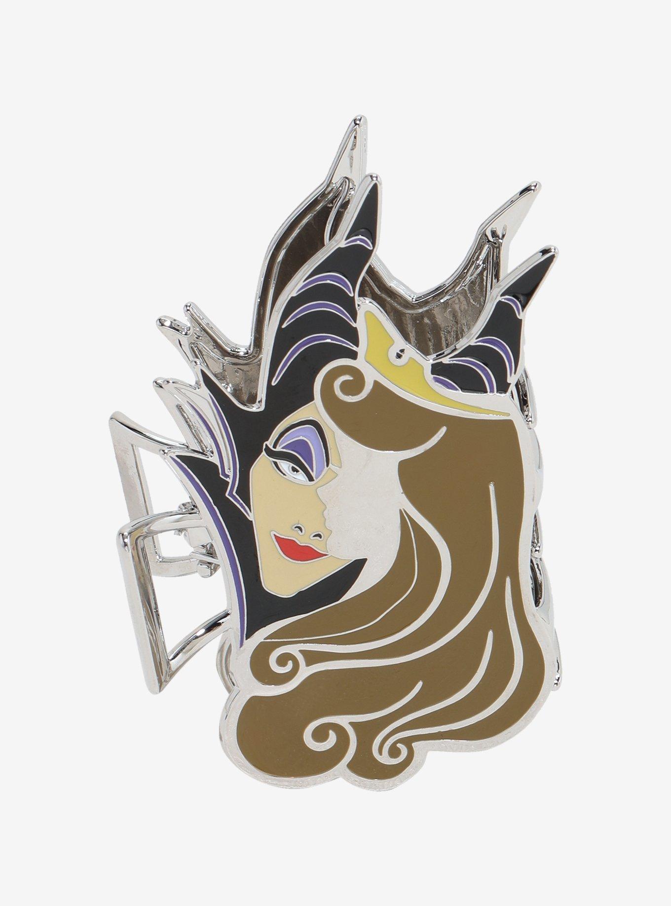 Disney Sleeping Beauty Aurora & Maleficent Split Claw Hair Clip, , hi-res