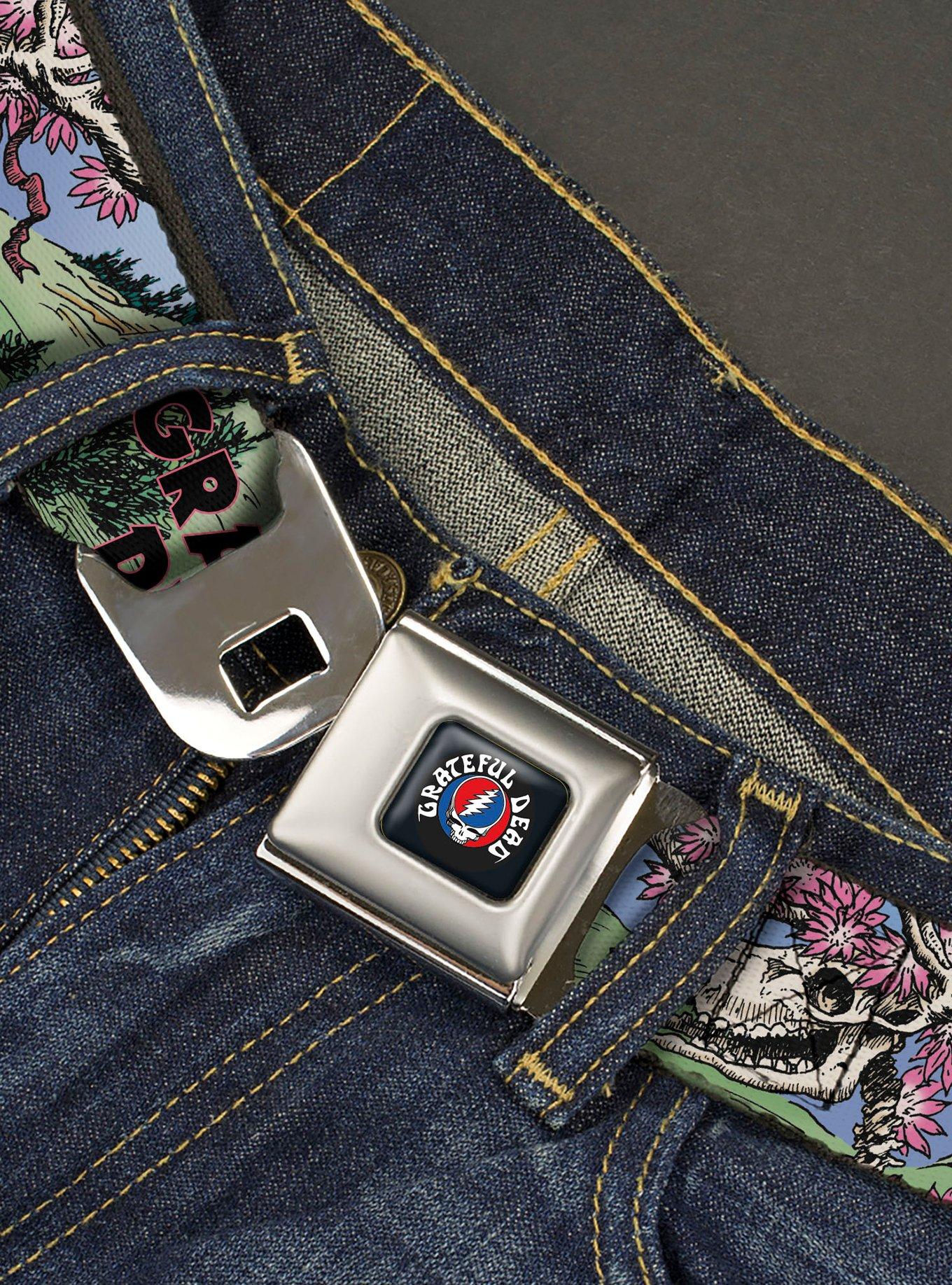 Grateful Dead Dave's Picks Volume Nine Montana Cover Art Seatbelt Buckle Belt, , hi-res