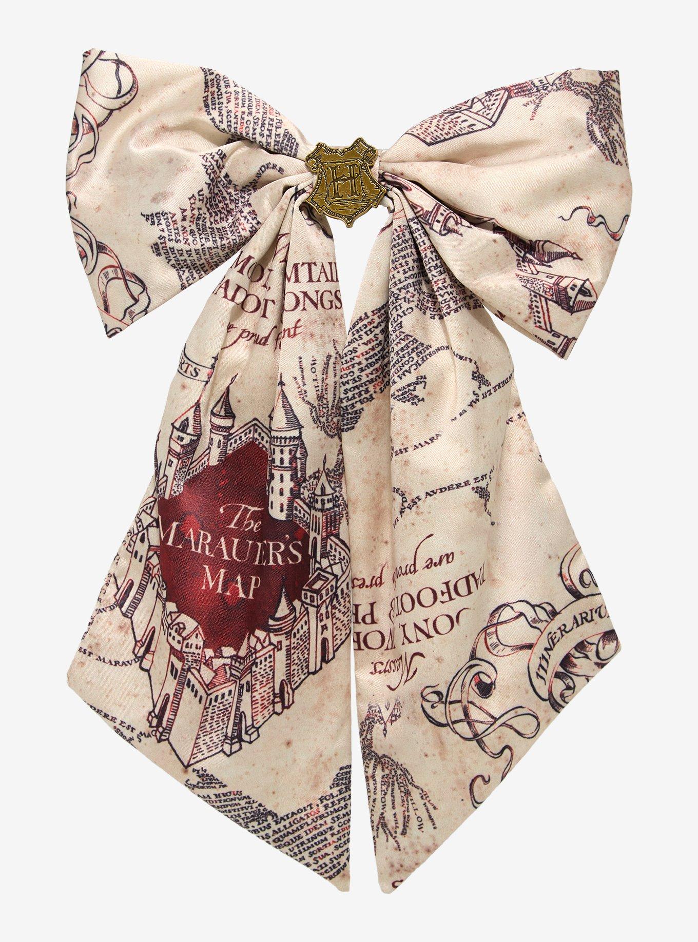 Harry Potter Marauder's Map Hair Bow, , hi-res