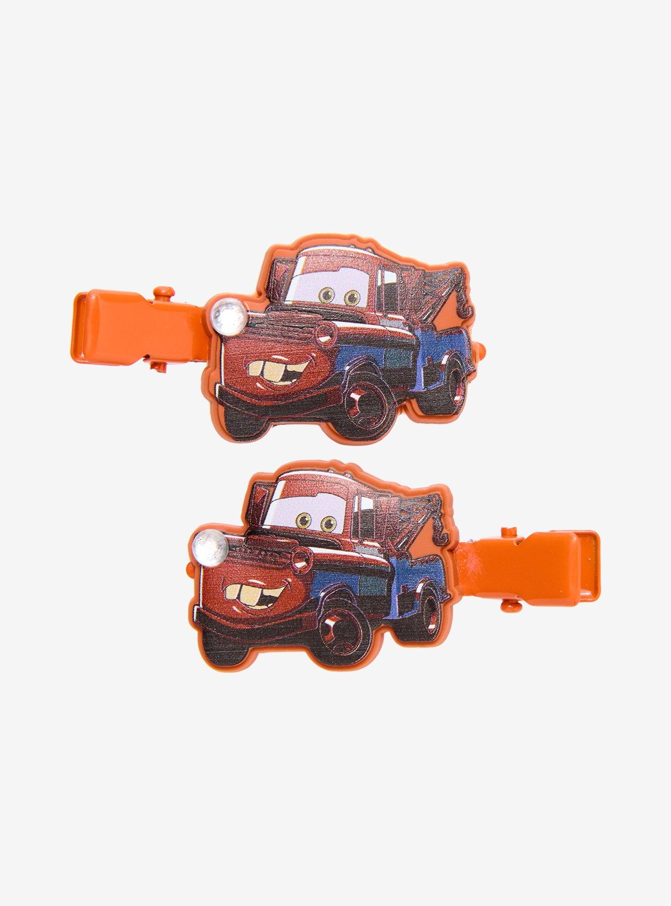 Disney Pixar Cars Mater Rubber Charm Hair Clip Set, , hi-res