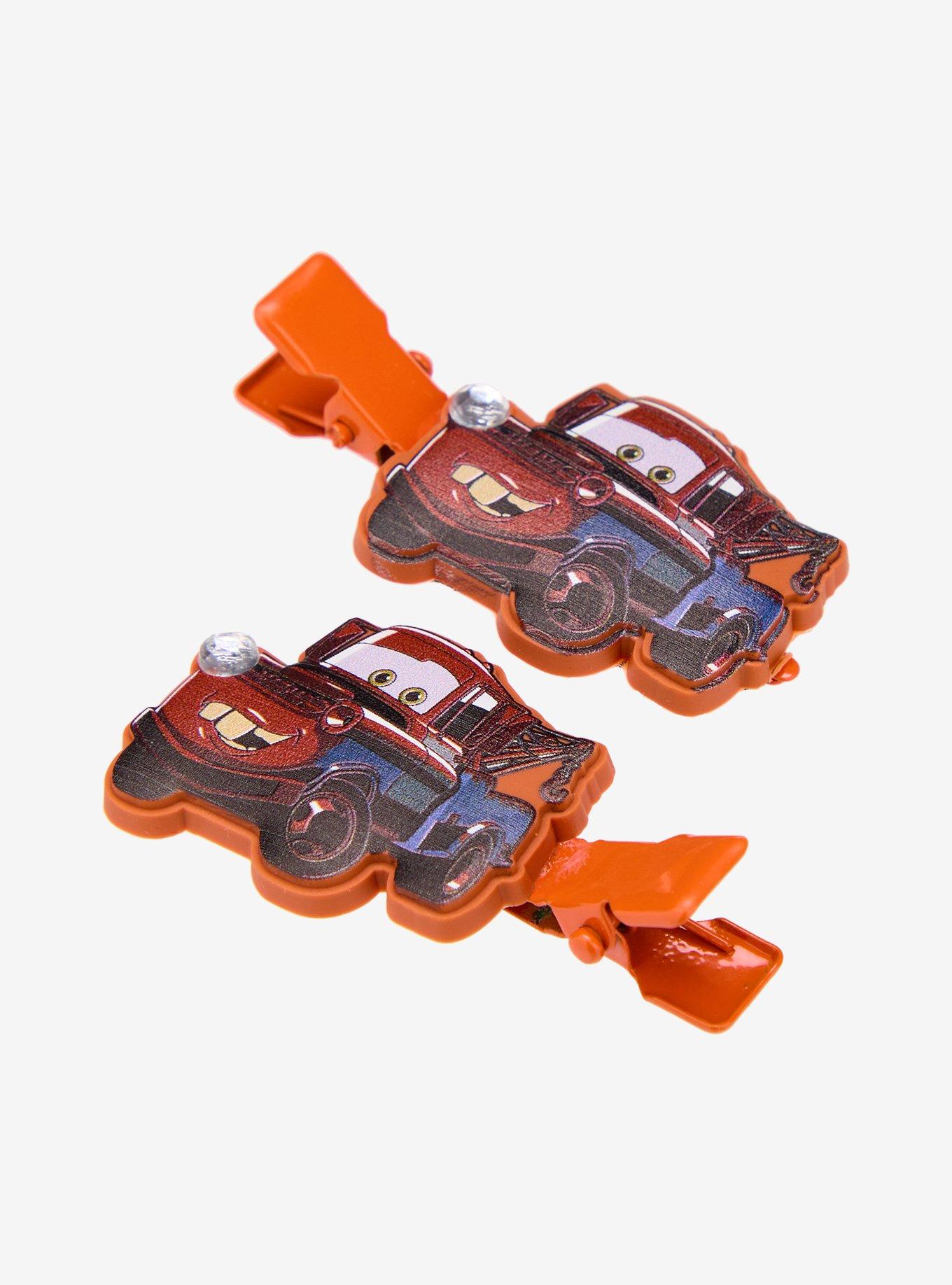 Disney Pixar Cars Mater Rubber Charm Hair Clip Set, , alternate