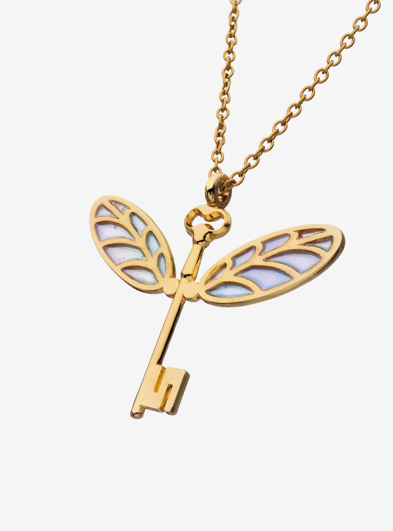 Harry Potter Winged Key Necklace, , alternate - view 3