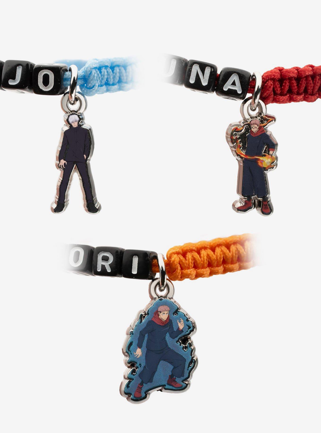 Jujutsu Kaisen Trio Cord Bracelet Set, , hi-res